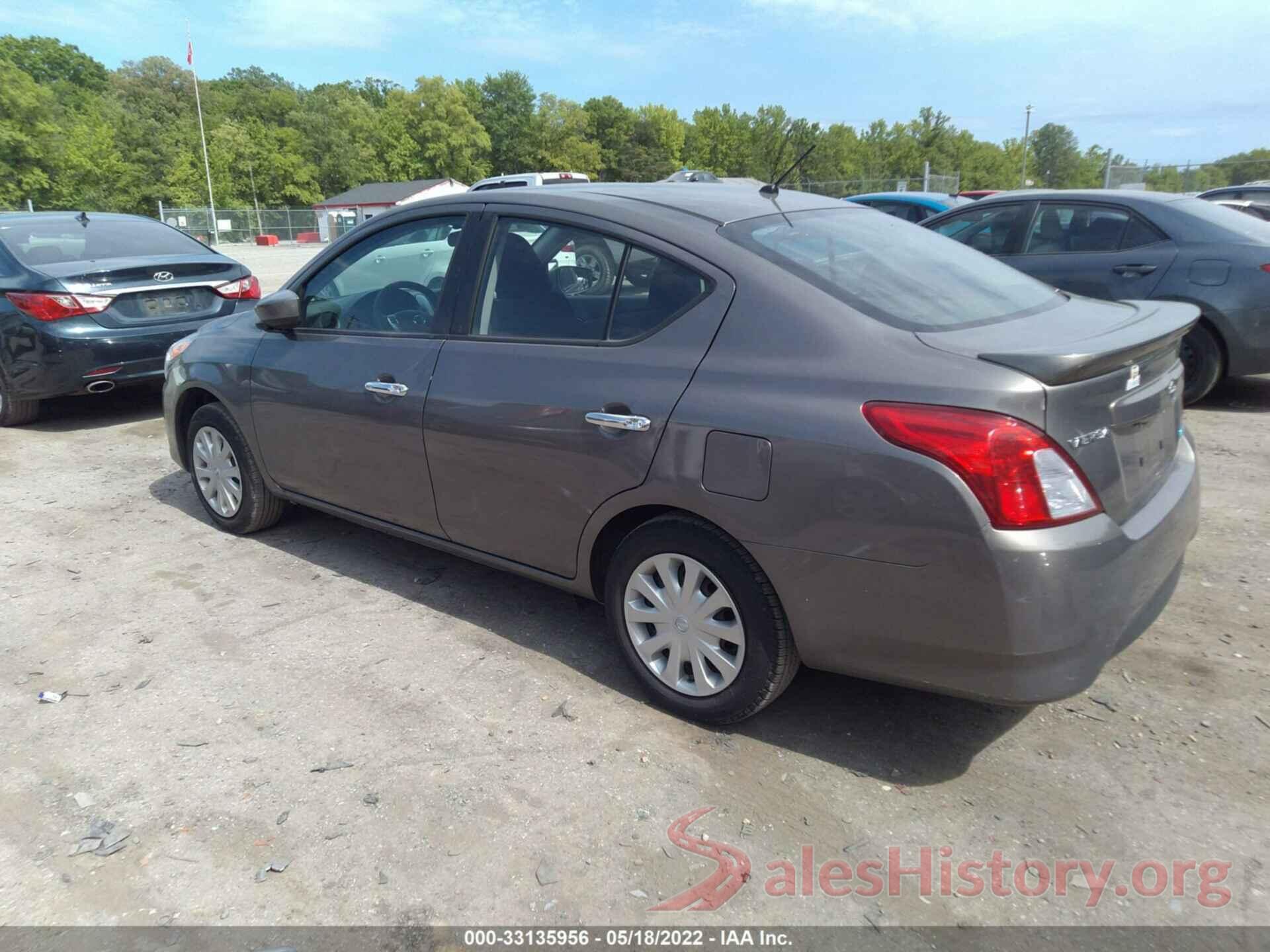 3N1CN7APXGL895483 2016 NISSAN VERSA