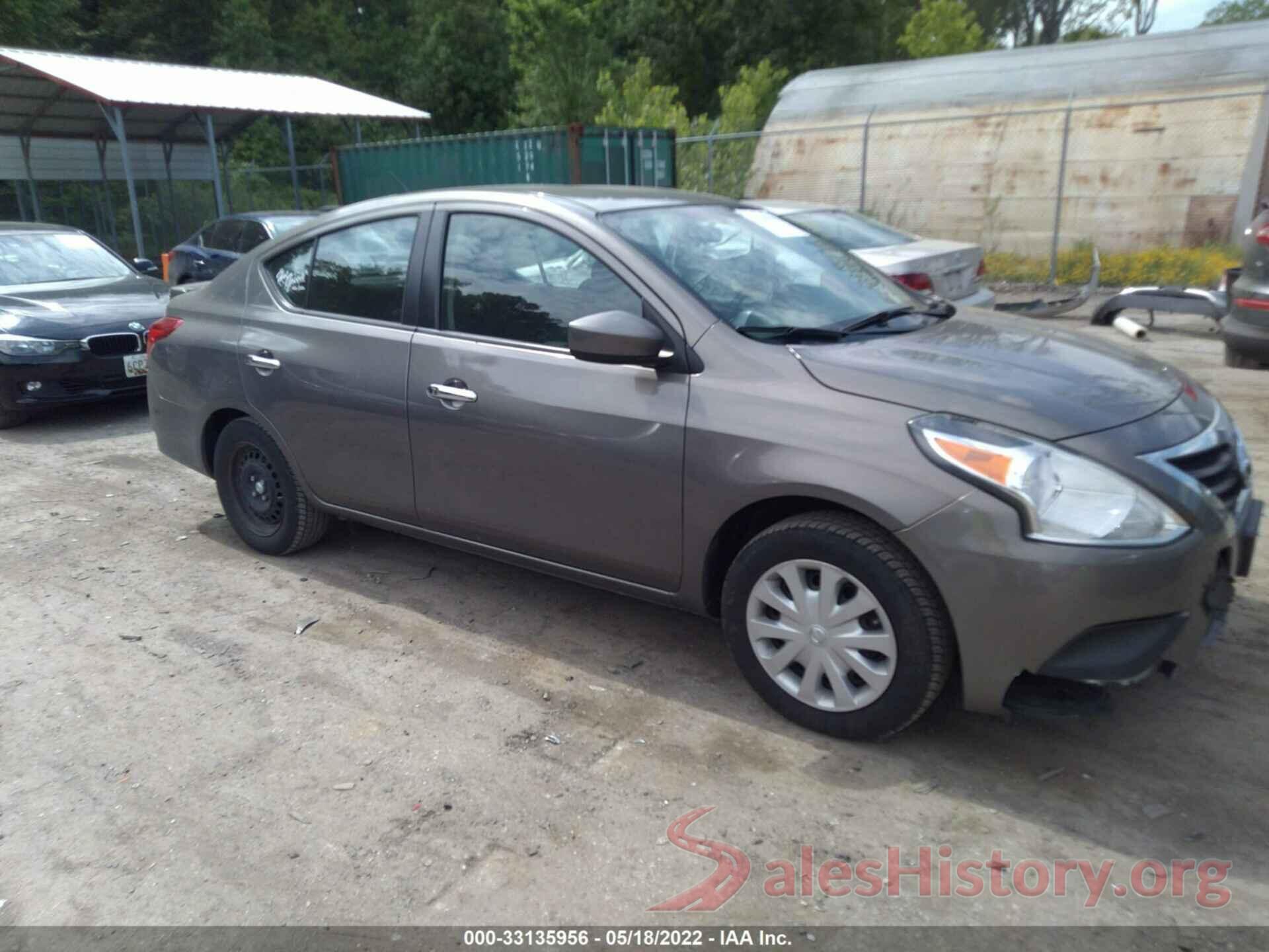 3N1CN7APXGL895483 2016 NISSAN VERSA