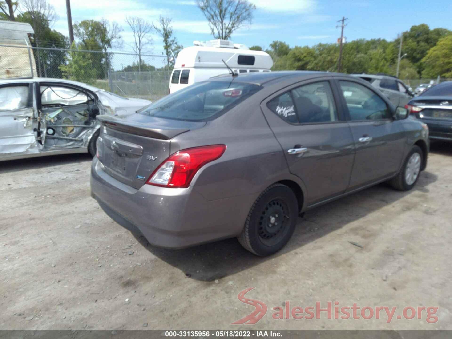 3N1CN7APXGL895483 2016 NISSAN VERSA