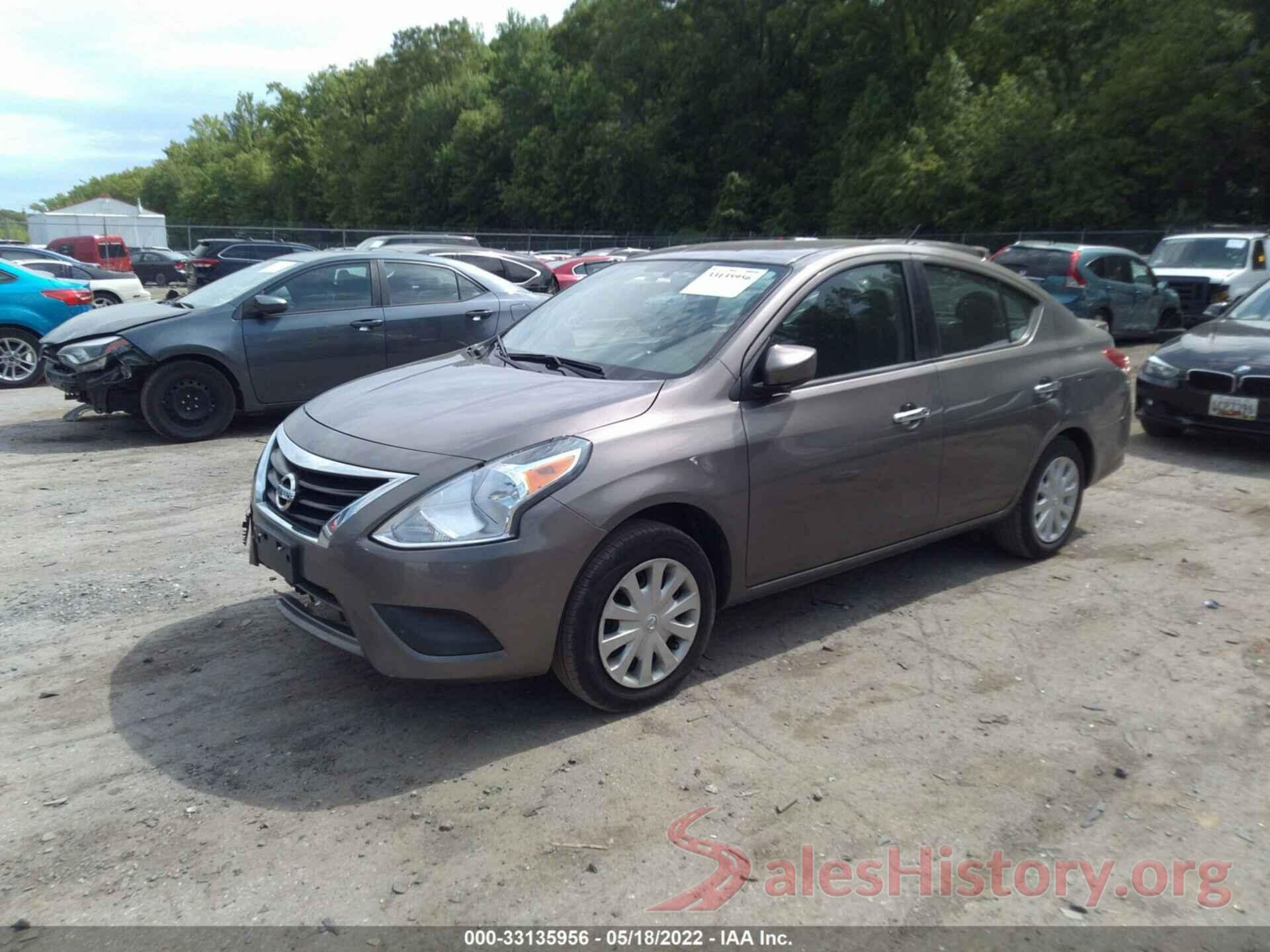 3N1CN7APXGL895483 2016 NISSAN VERSA