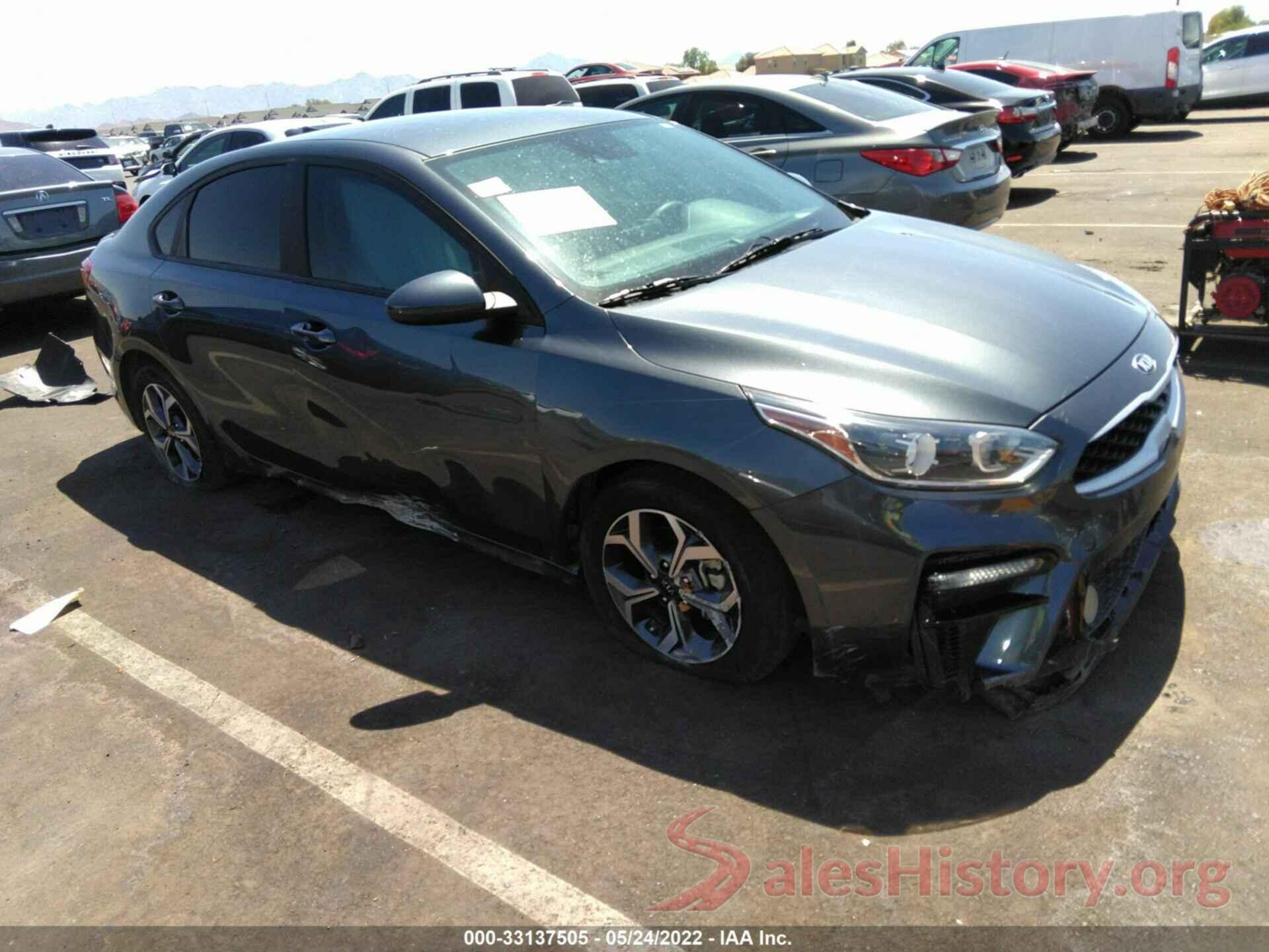 3KPF24AD9LE209262 2020 KIA FORTE