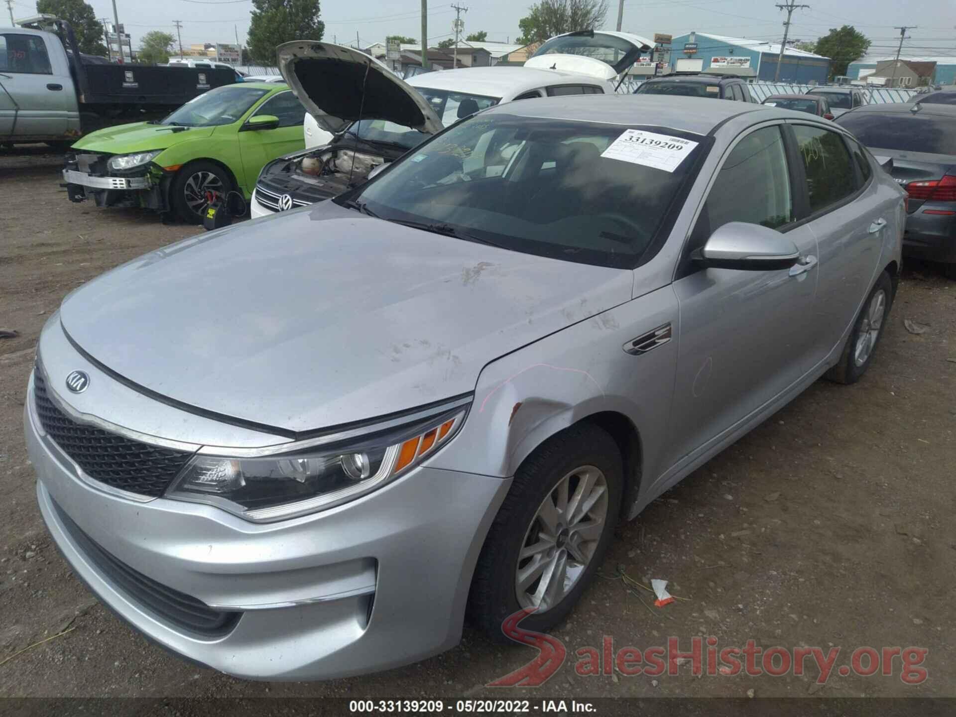 5XXGT4L33JG215360 2018 KIA OPTIMA