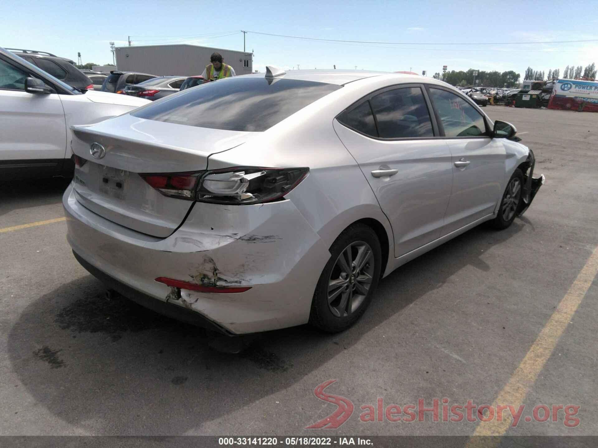 5NPD84LF6HH052264 2017 HYUNDAI ELANTRA