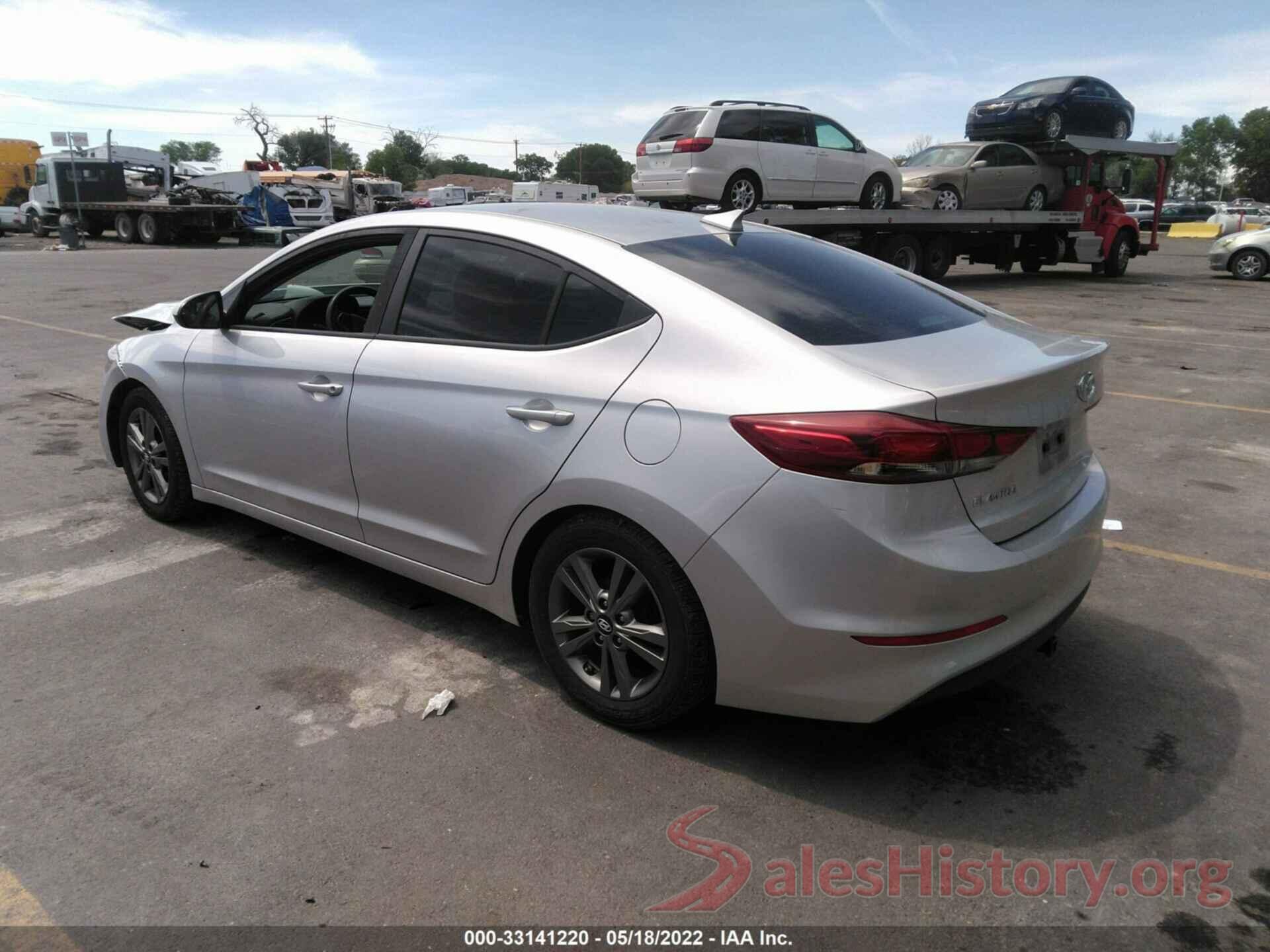 5NPD84LF6HH052264 2017 HYUNDAI ELANTRA