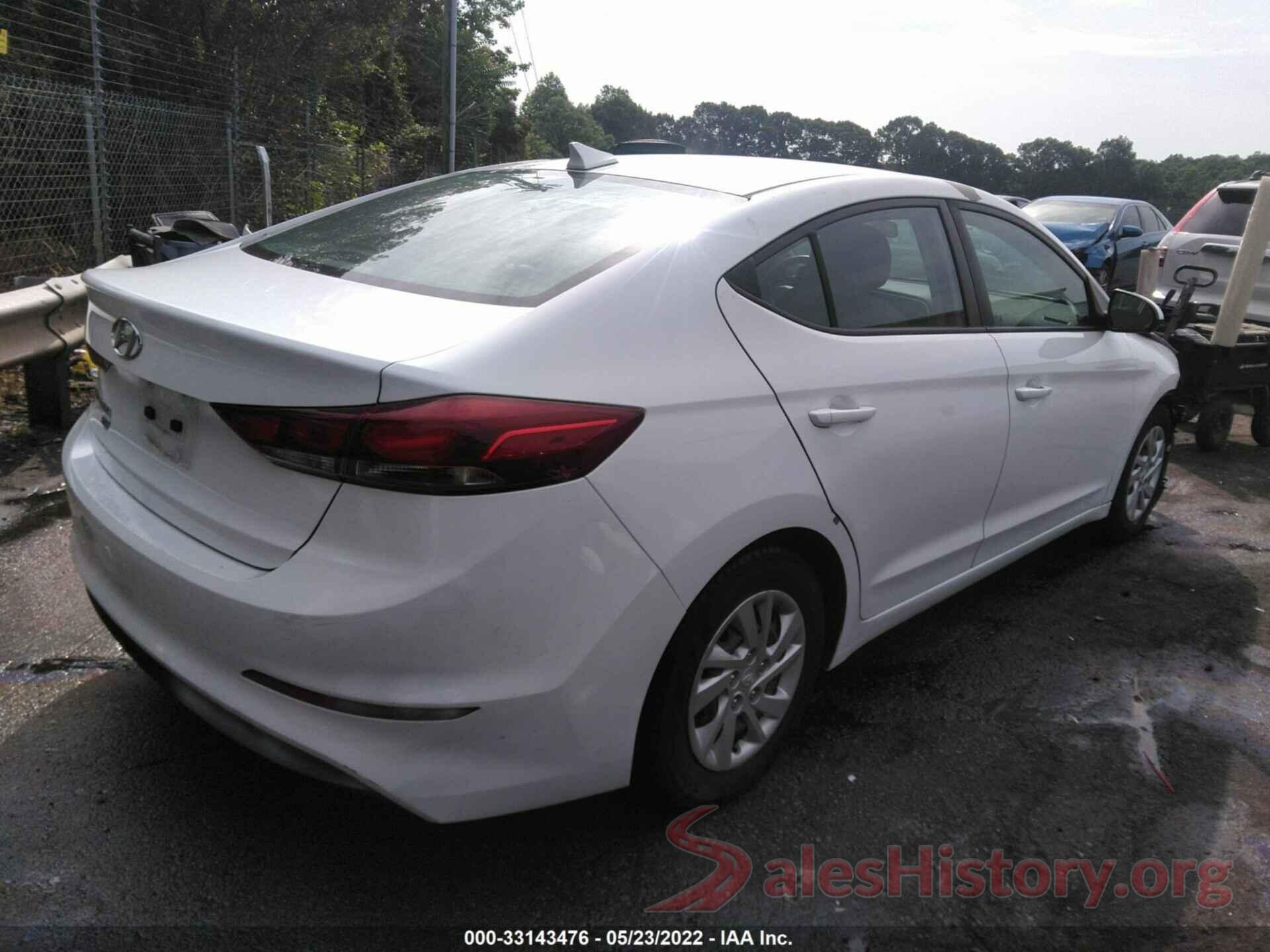 5NPD74LF6HH208418 2017 HYUNDAI ELANTRA