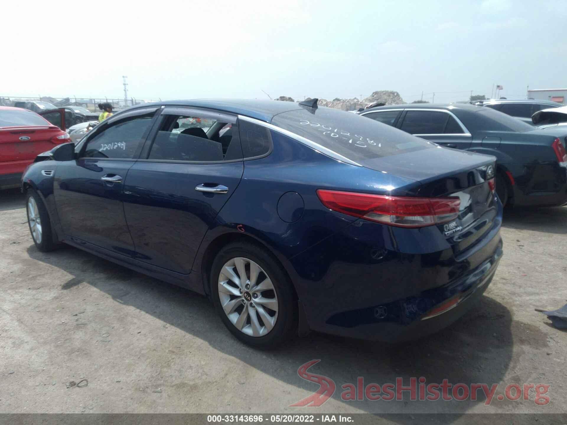 5XXGU4L30GG090338 2016 KIA OPTIMA