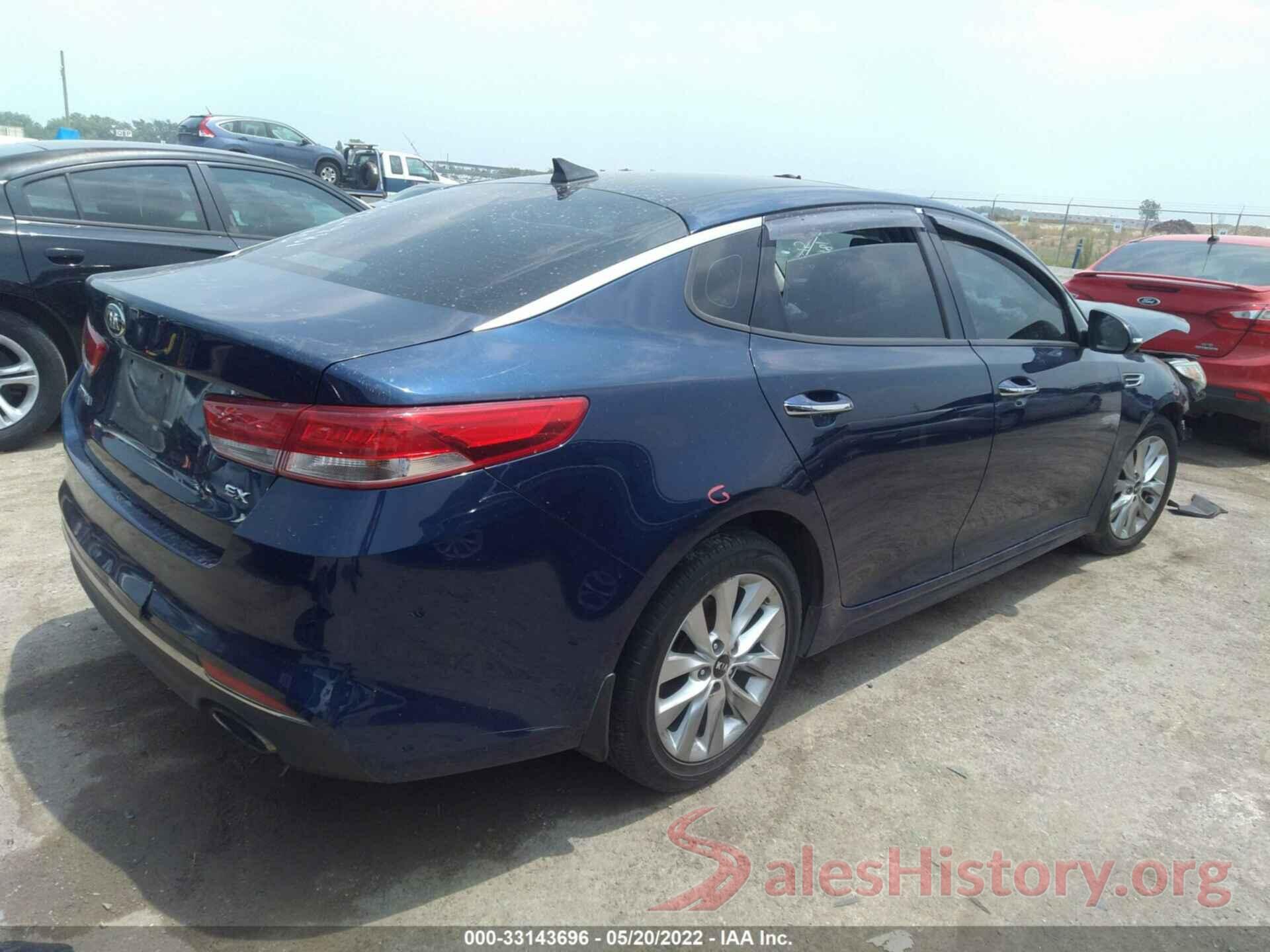 5XXGU4L30GG090338 2016 KIA OPTIMA