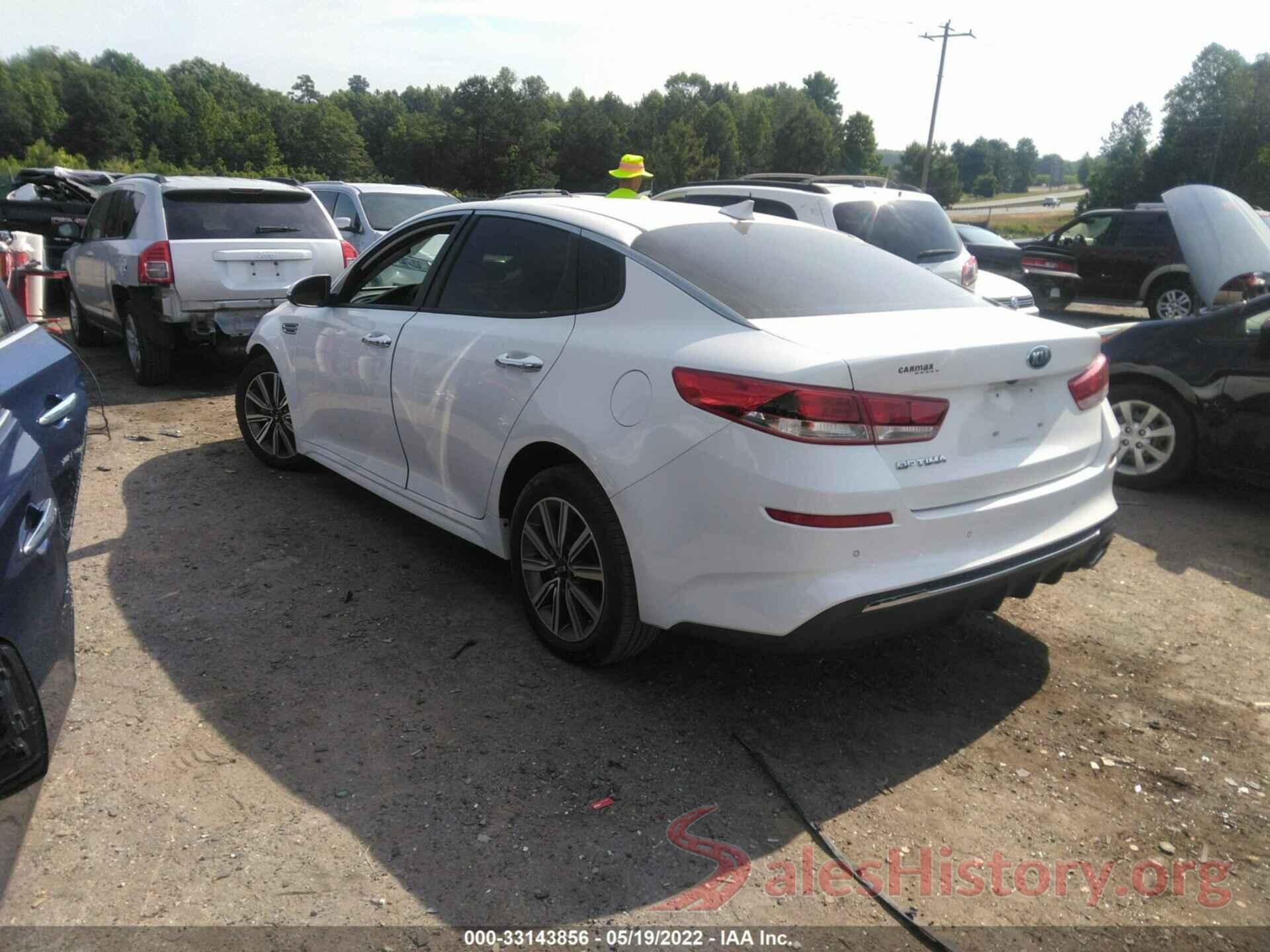 5XXGT4L38KG374134 2019 KIA OPTIMA