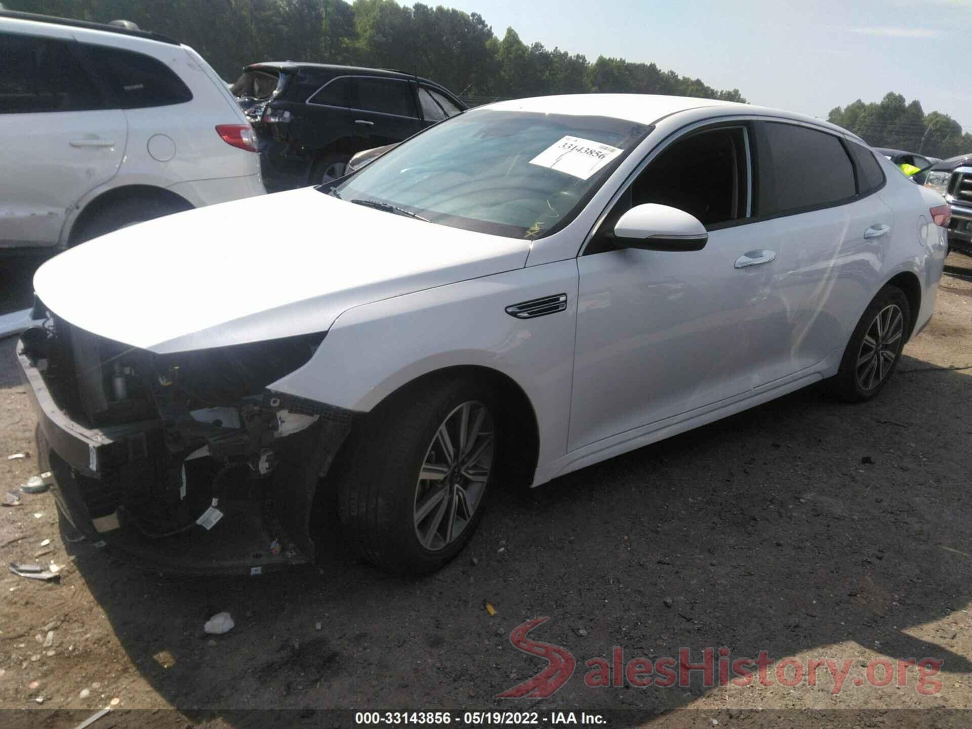 5XXGT4L38KG374134 2019 KIA OPTIMA