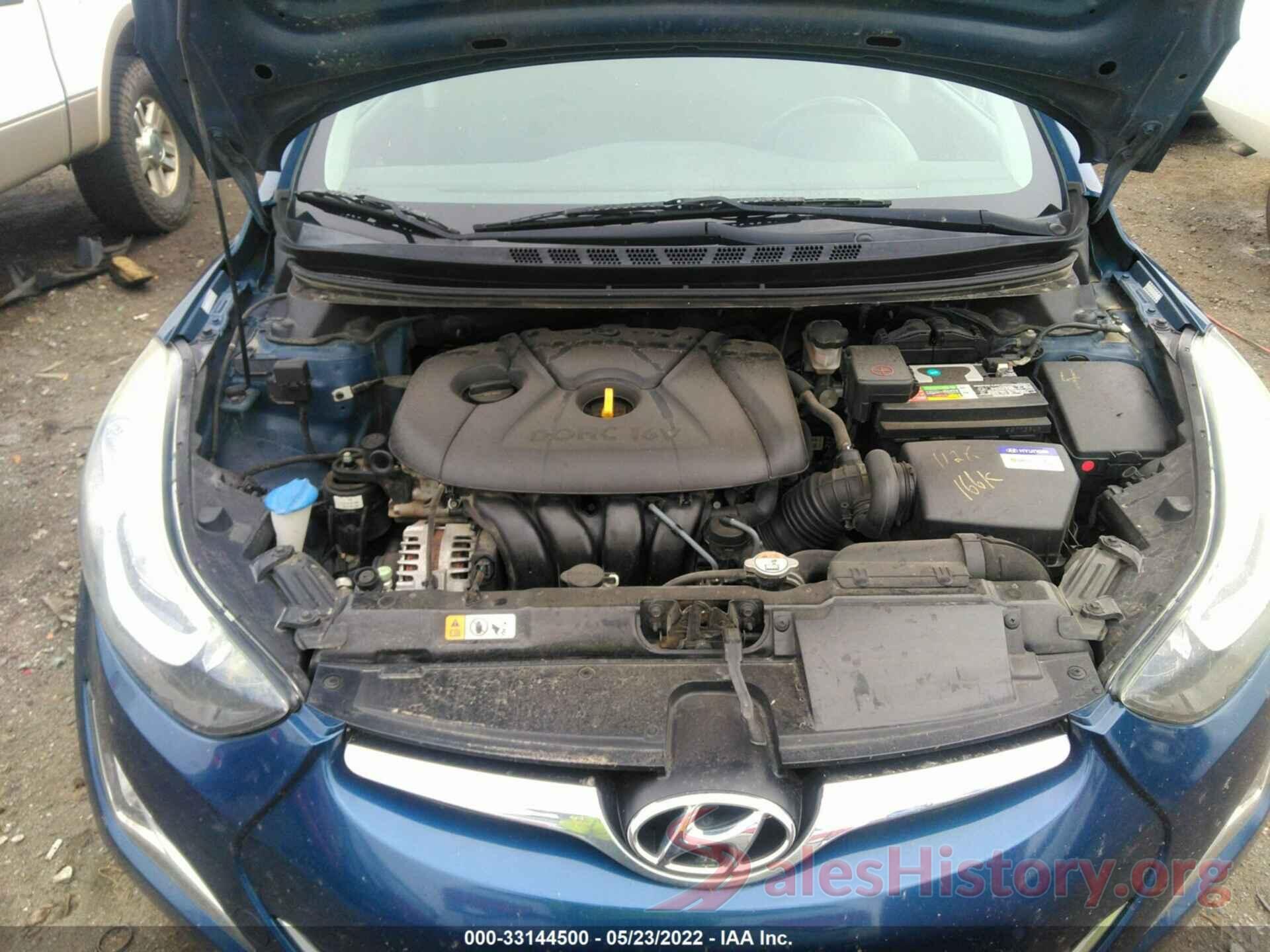 KMHDH4AE3GU555292 2016 HYUNDAI ELANTRA