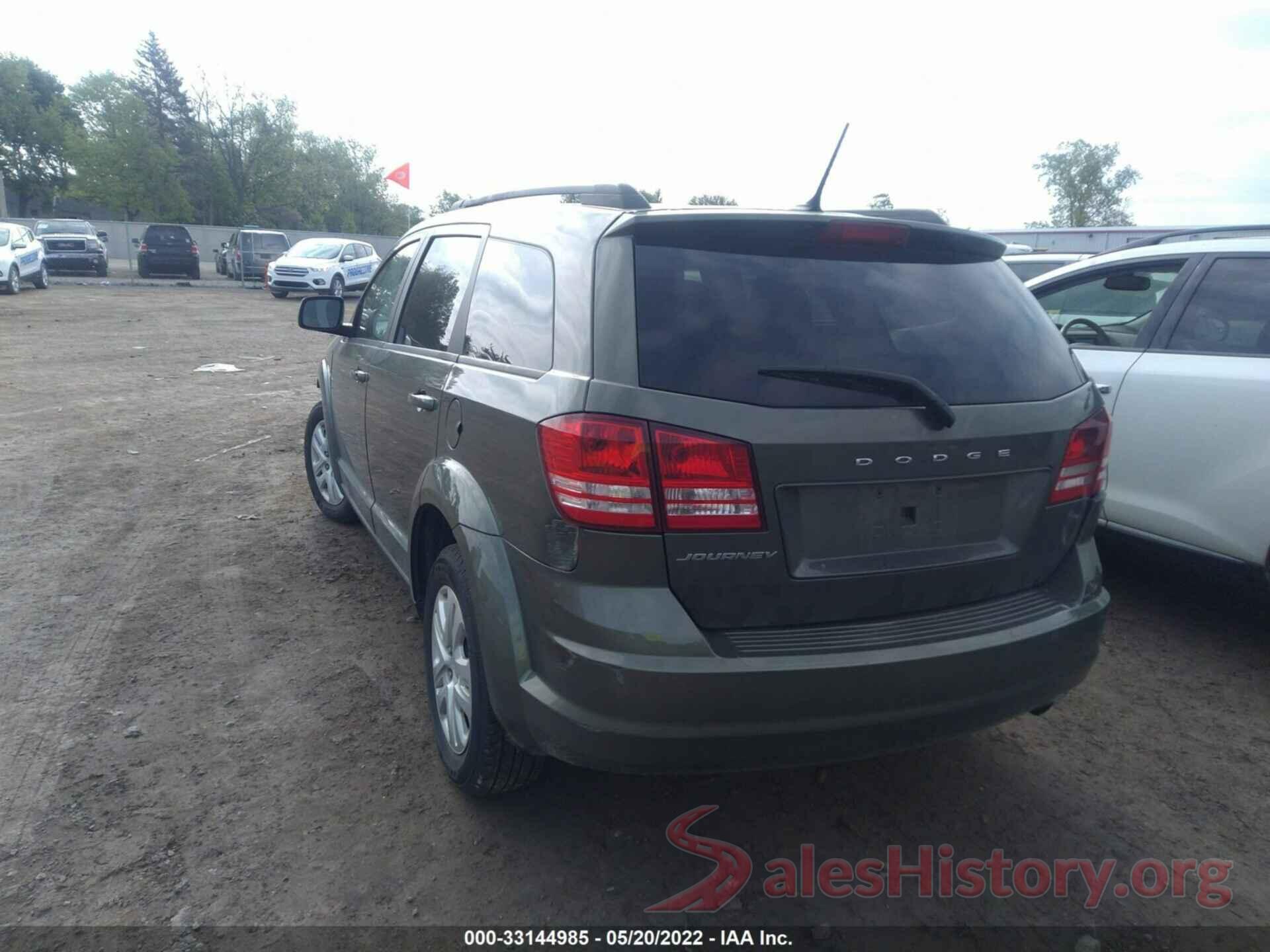 3C4PDCAB0HT673745 2017 DODGE JOURNEY