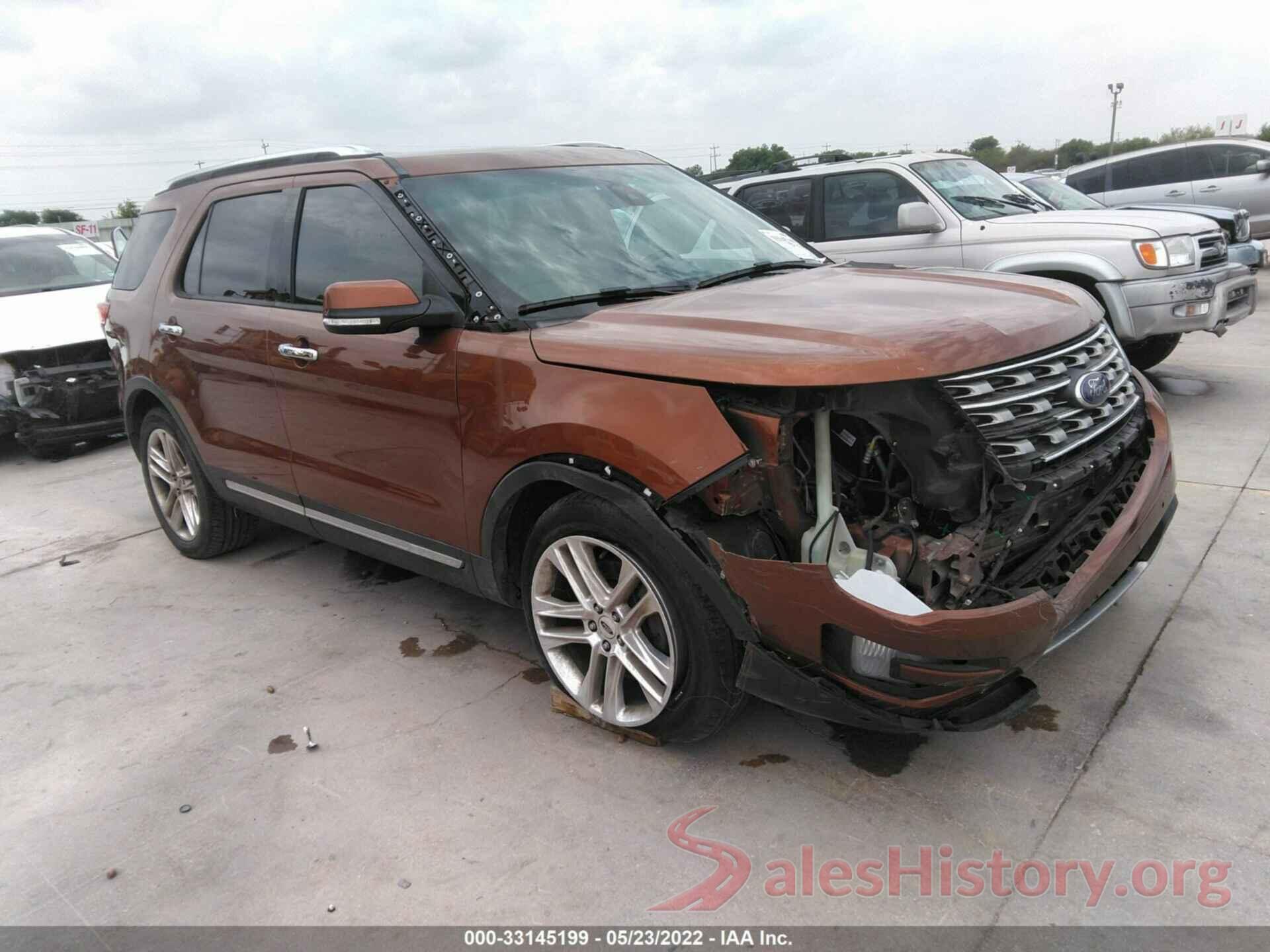 1FM5K7F83HGA01843 2017 FORD EXPLORER