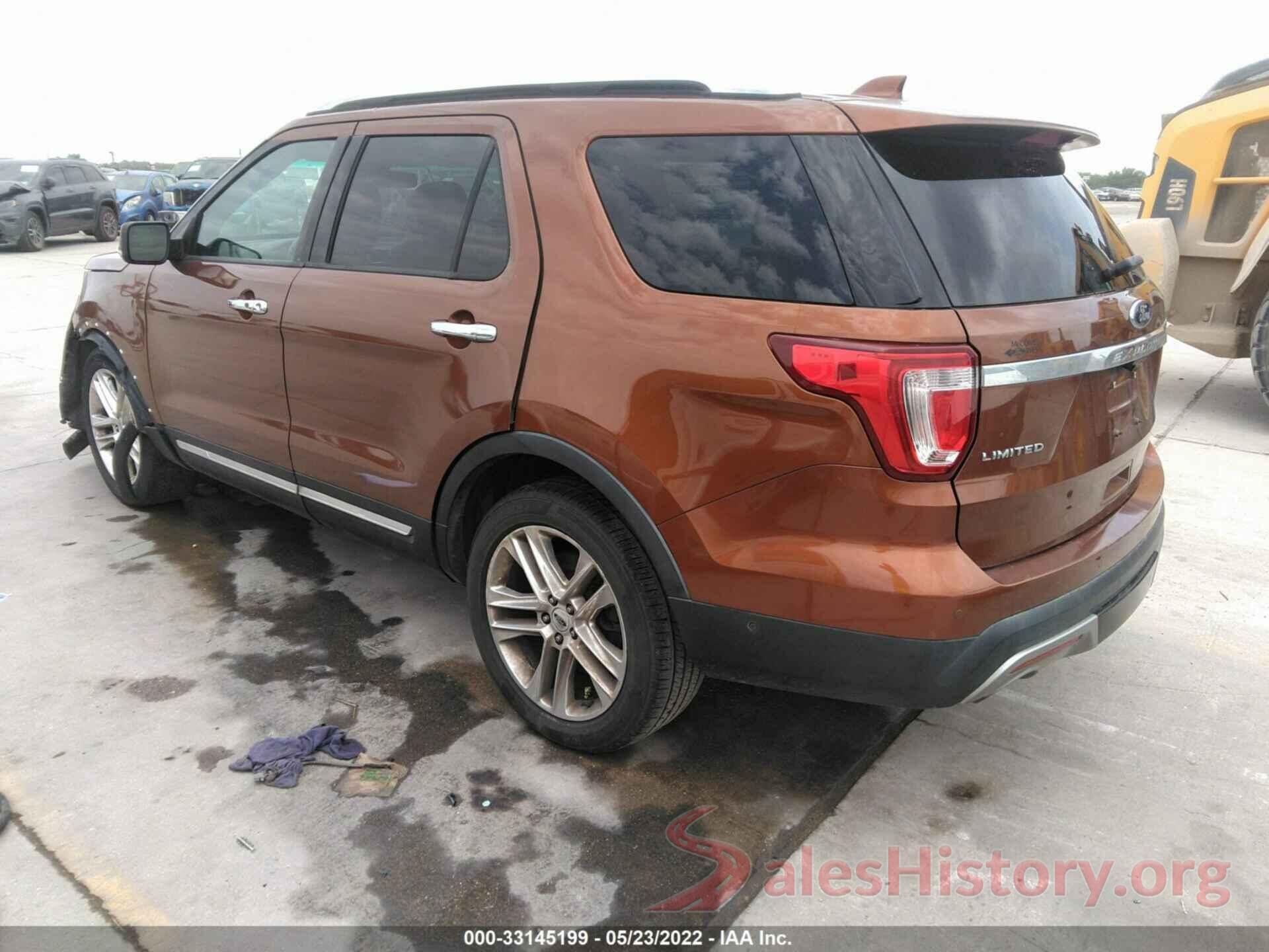 1FM5K7F83HGA01843 2017 FORD EXPLORER