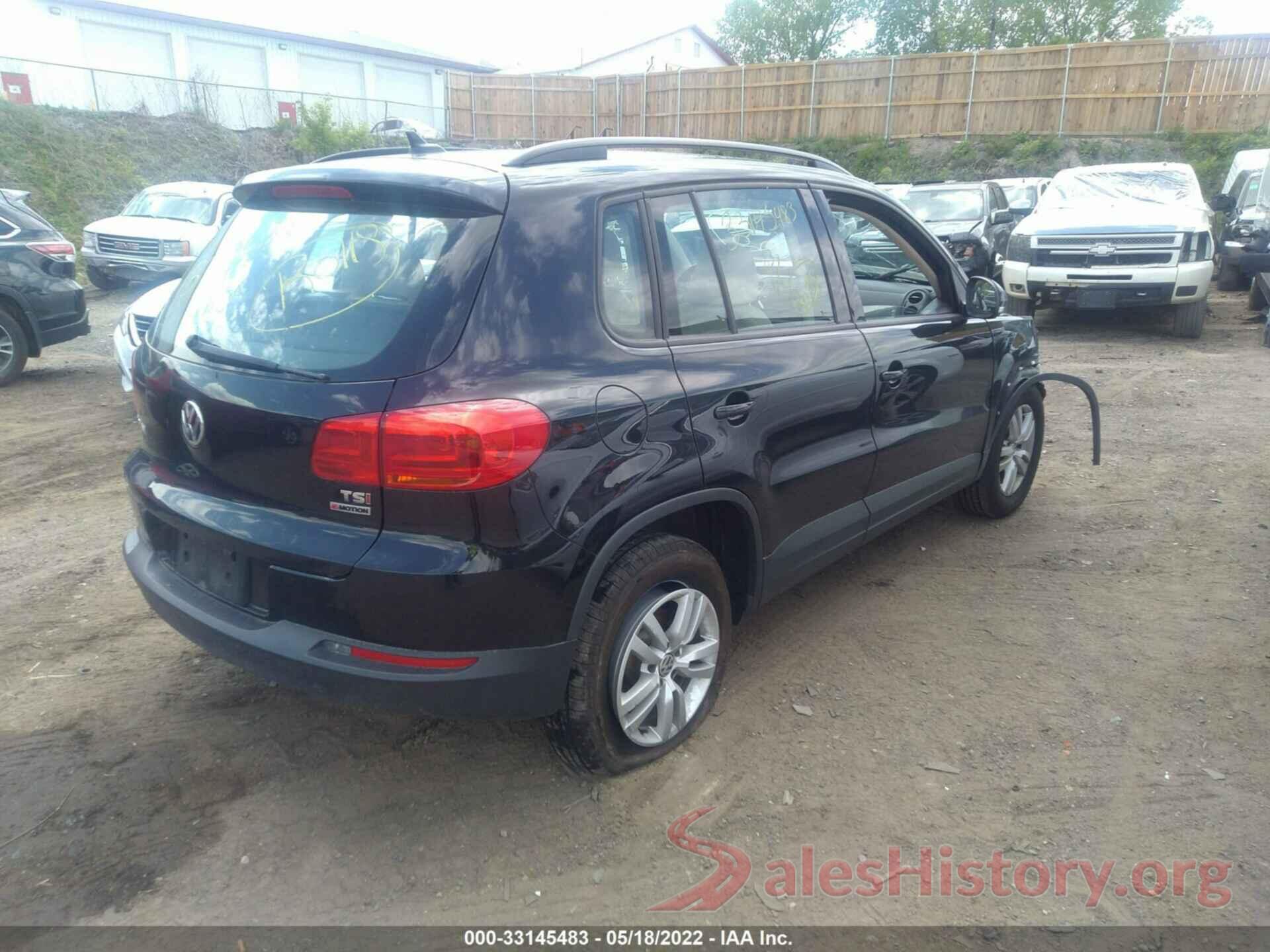 WVGBV7AX1HK005282 2017 VOLKSWAGEN TIGUAN