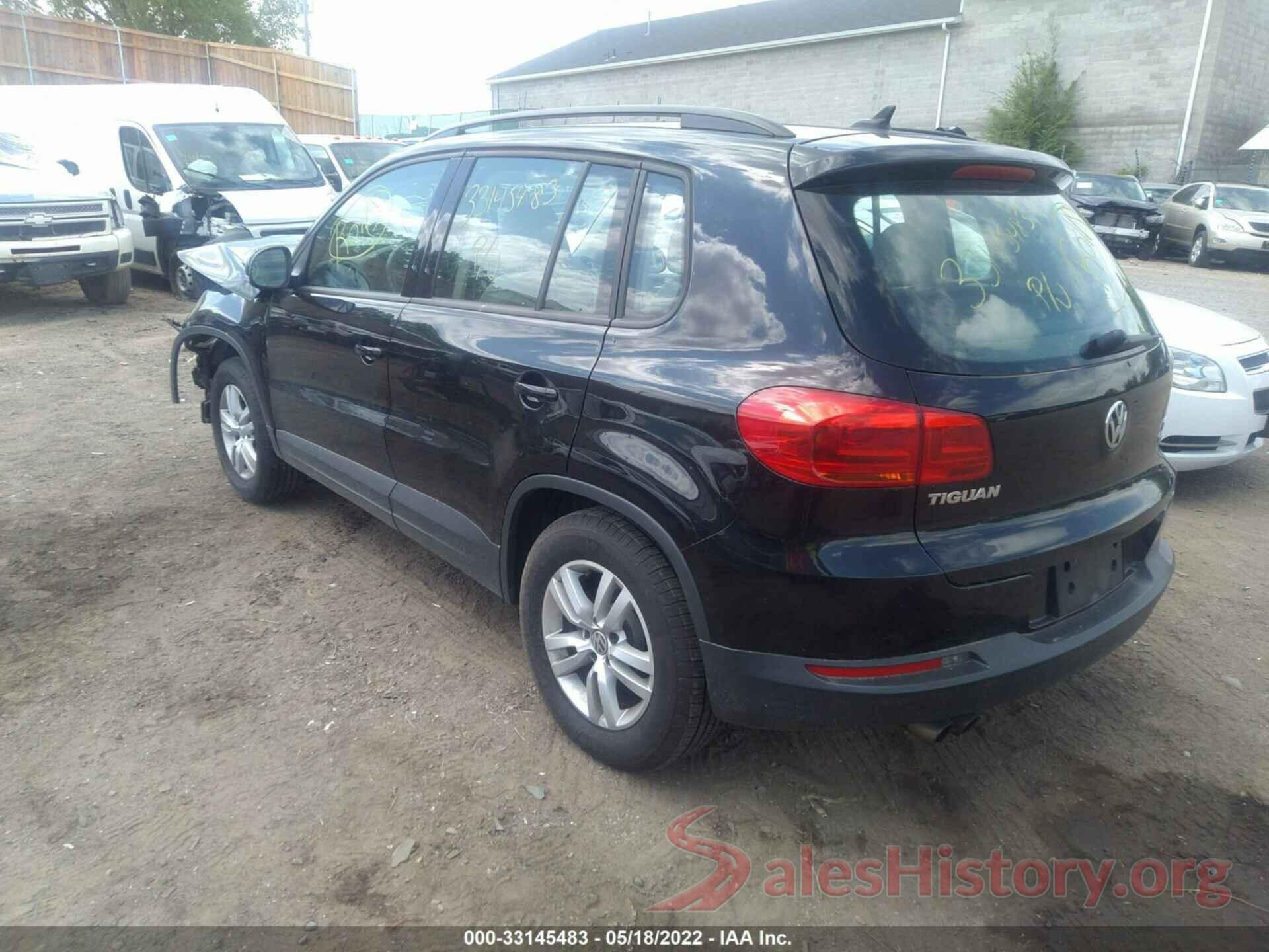 WVGBV7AX1HK005282 2017 VOLKSWAGEN TIGUAN