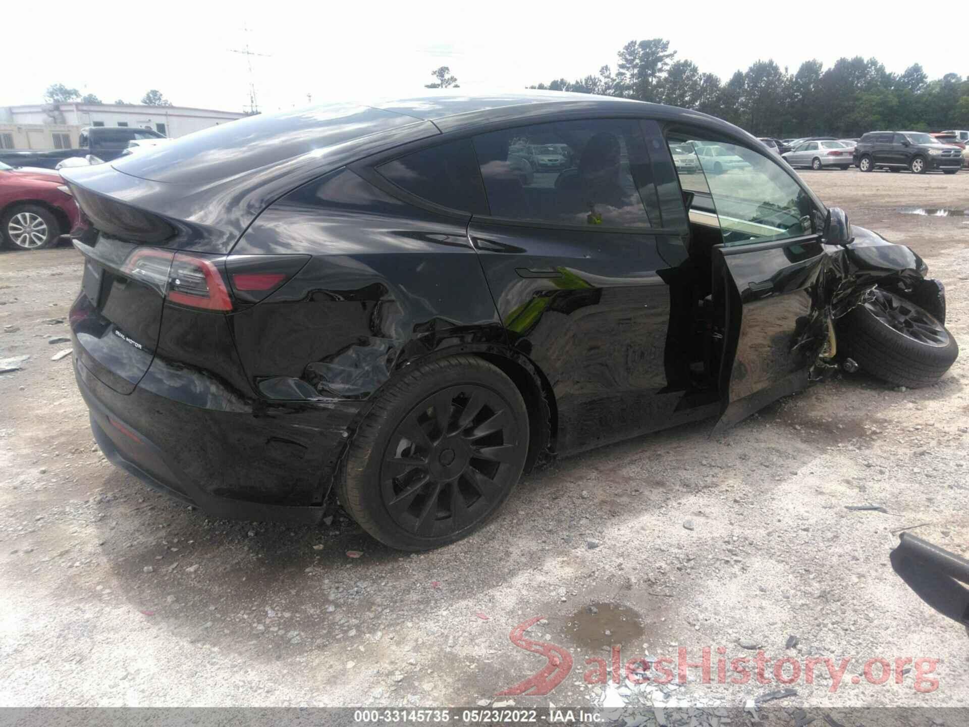 5YJYGDEEXMF233580 2021 TESLA MODEL Y