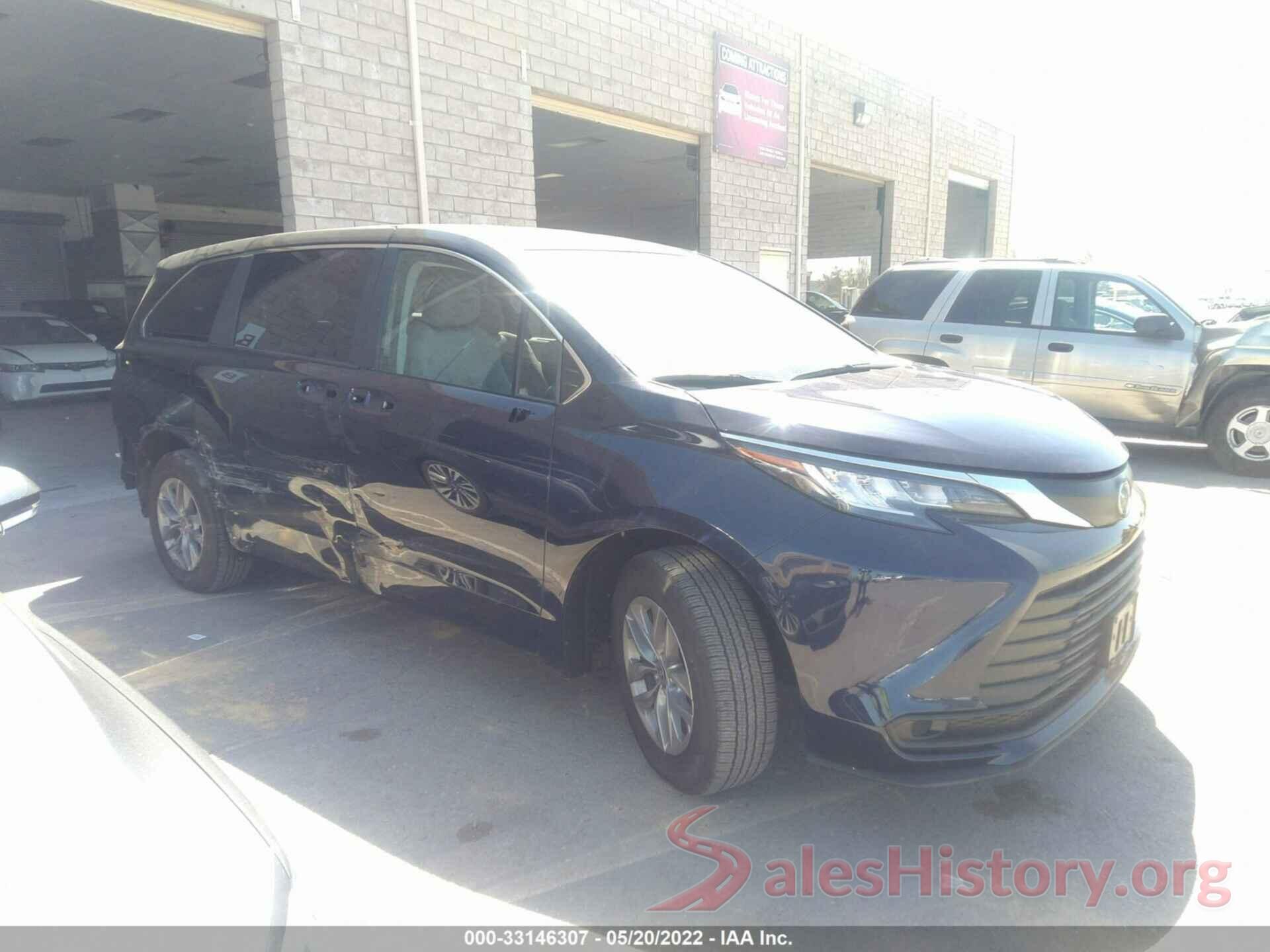 5TDKRKEC2NS095758 2022 TOYOTA SIENNA