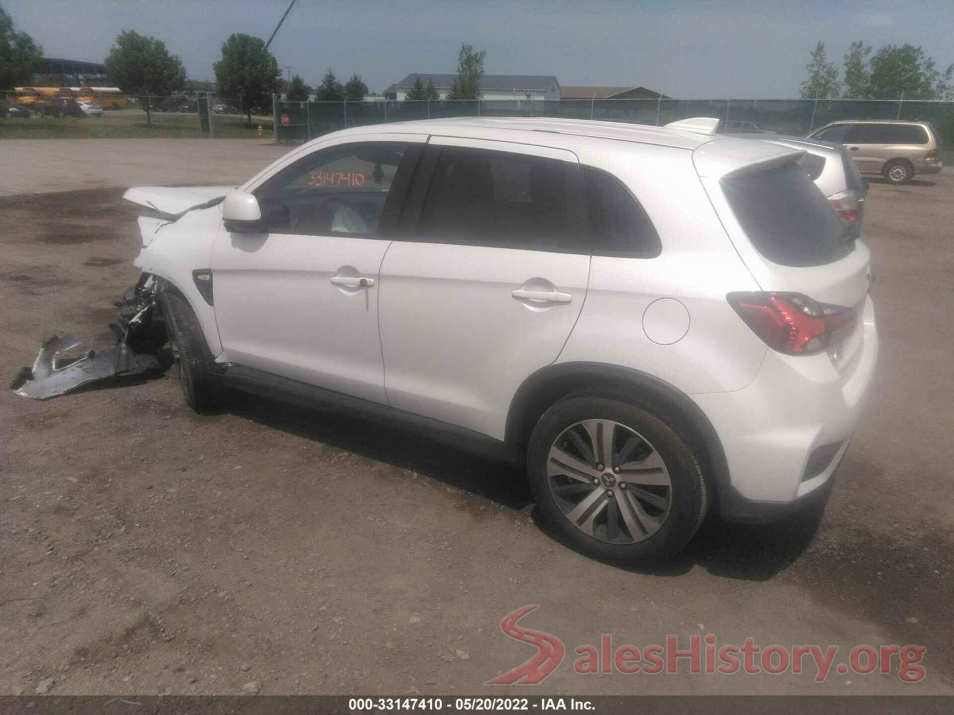 JA4ARUAU7MU020533 2021 MITSUBISHI OUTLANDER SPORT