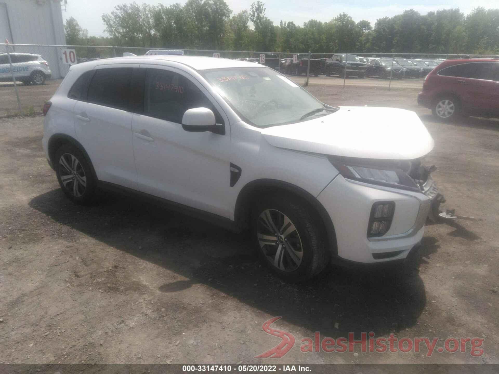 JA4ARUAU7MU020533 2021 MITSUBISHI OUTLANDER SPORT