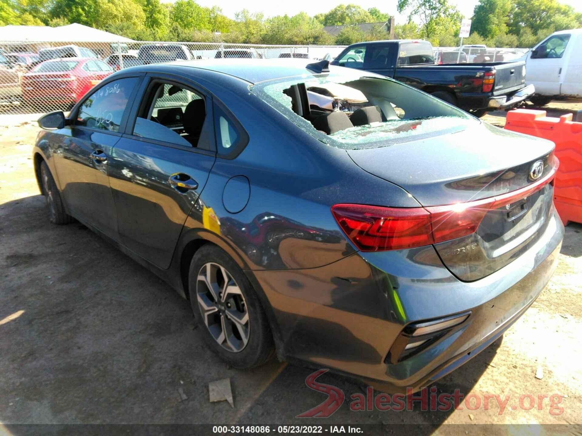 3KPF24AD1KE135107 2019 KIA FORTE