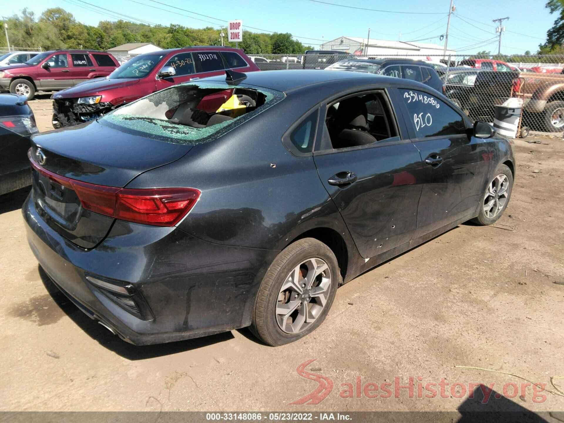 3KPF24AD1KE135107 2019 KIA FORTE