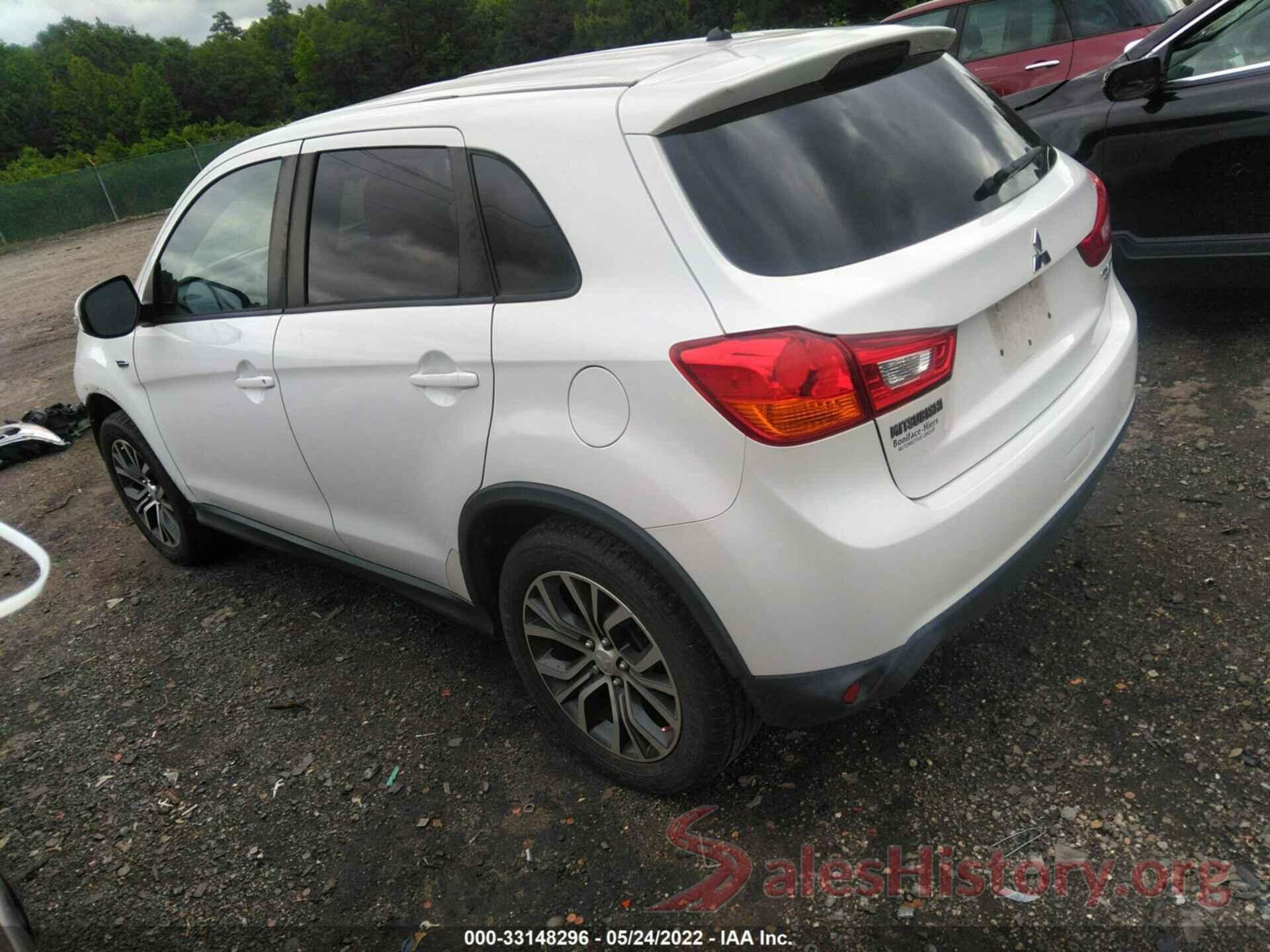 JA4AP3AU0GZ033888 2016 MITSUBISHI OUTLANDER SPORT