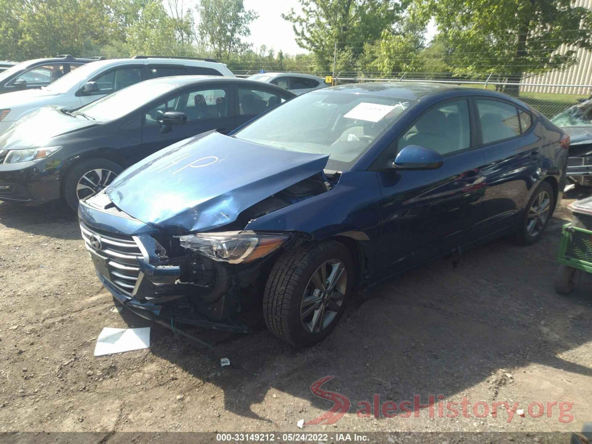 5NPD84LF2HH097931 2017 HYUNDAI ELANTRA