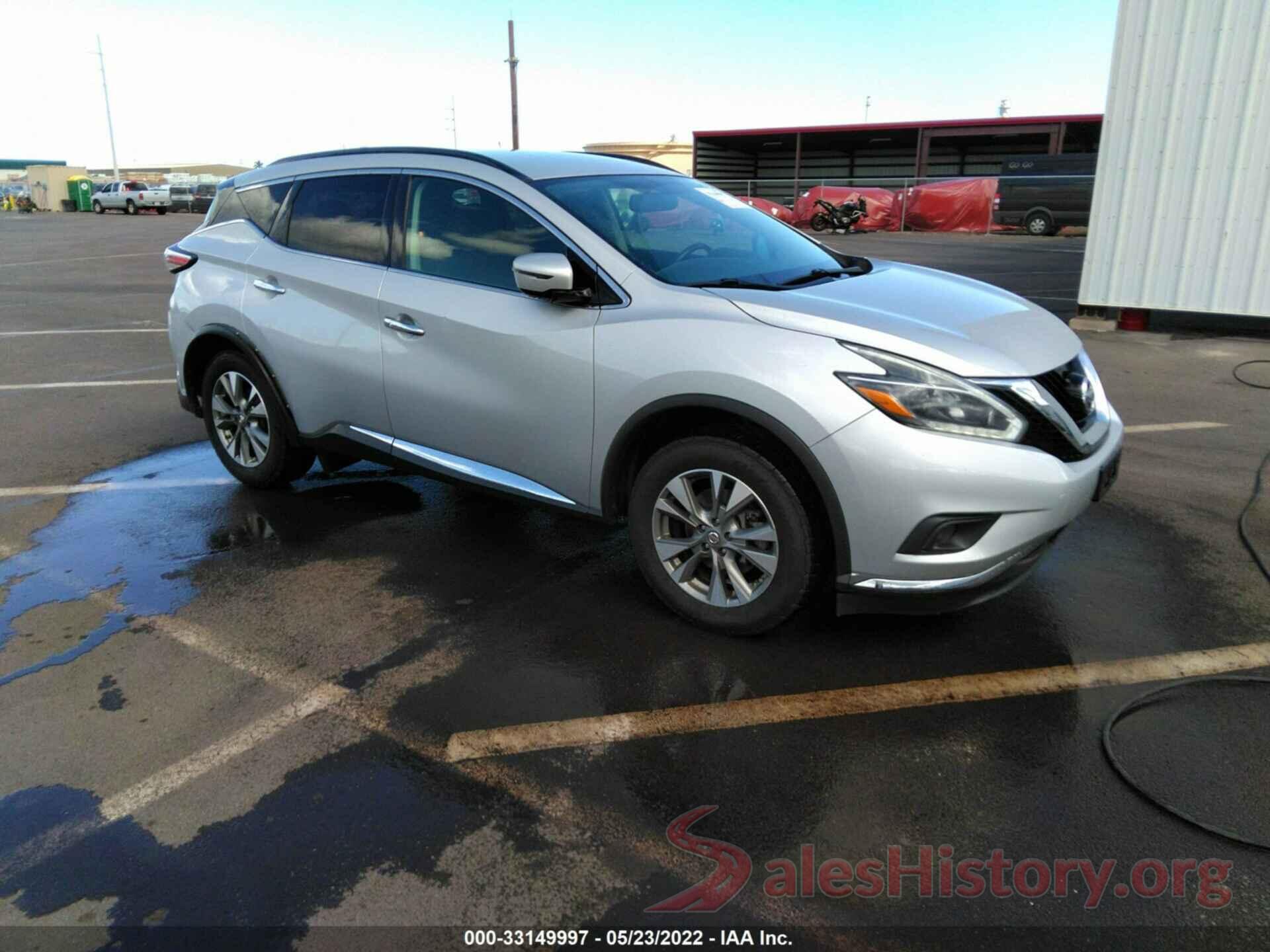 5N1AZ2MH9JN127433 2018 NISSAN MURANO