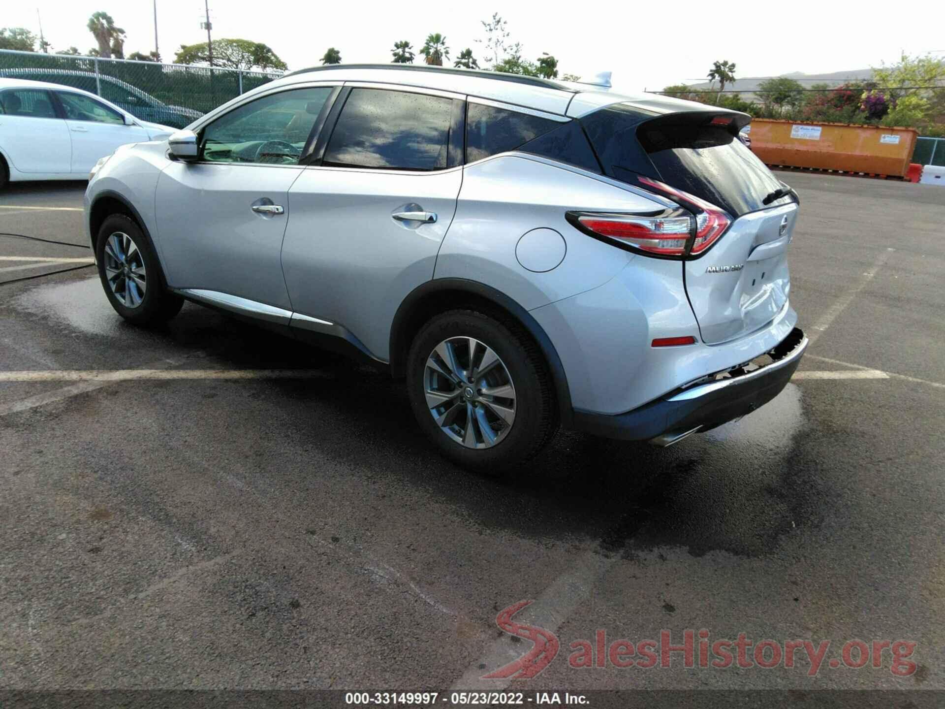 5N1AZ2MH9JN127433 2018 NISSAN MURANO