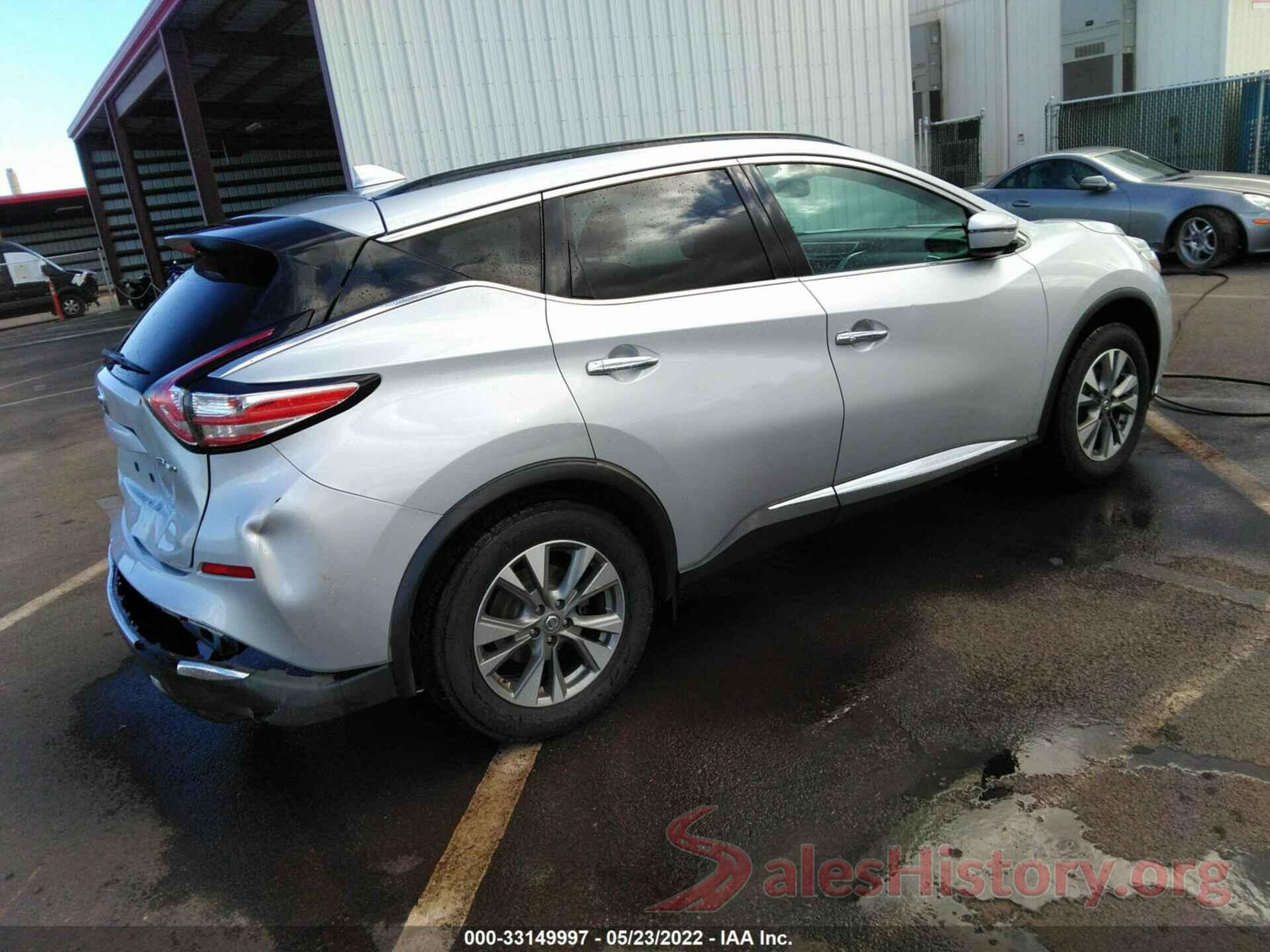 5N1AZ2MH9JN127433 2018 NISSAN MURANO