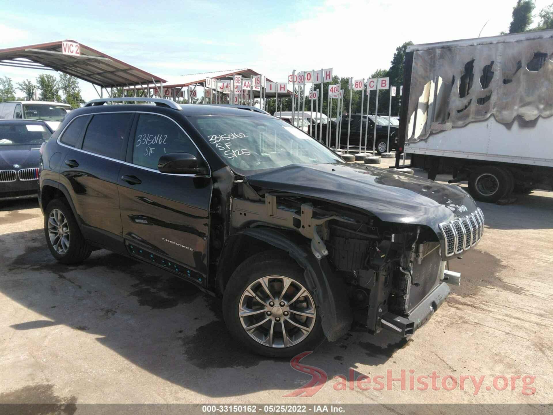 1C4PJLLB0KD154522 2019 JEEP CHEROKEE