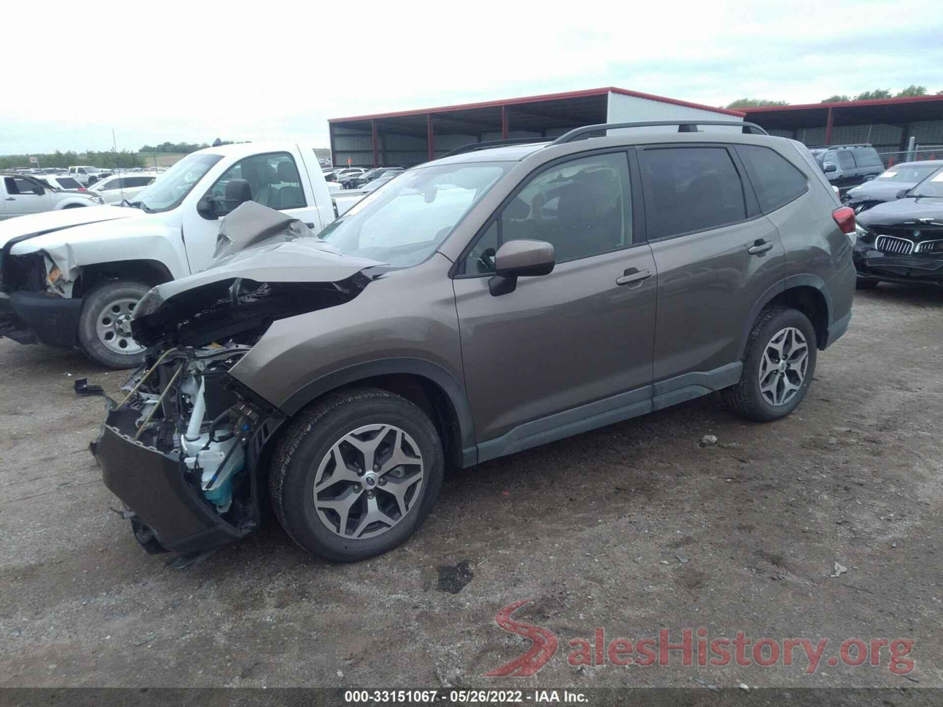 JF2SKAJC9MH550615 2021 SUBARU FORESTER