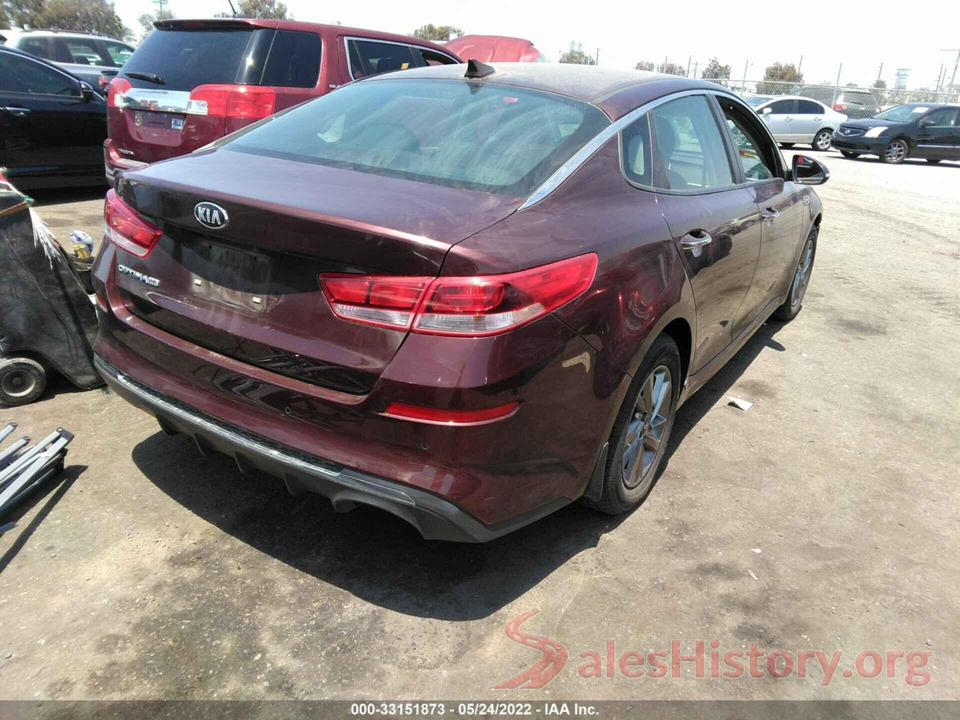 5XXGT4L32KG302362 2019 KIA OPTIMA