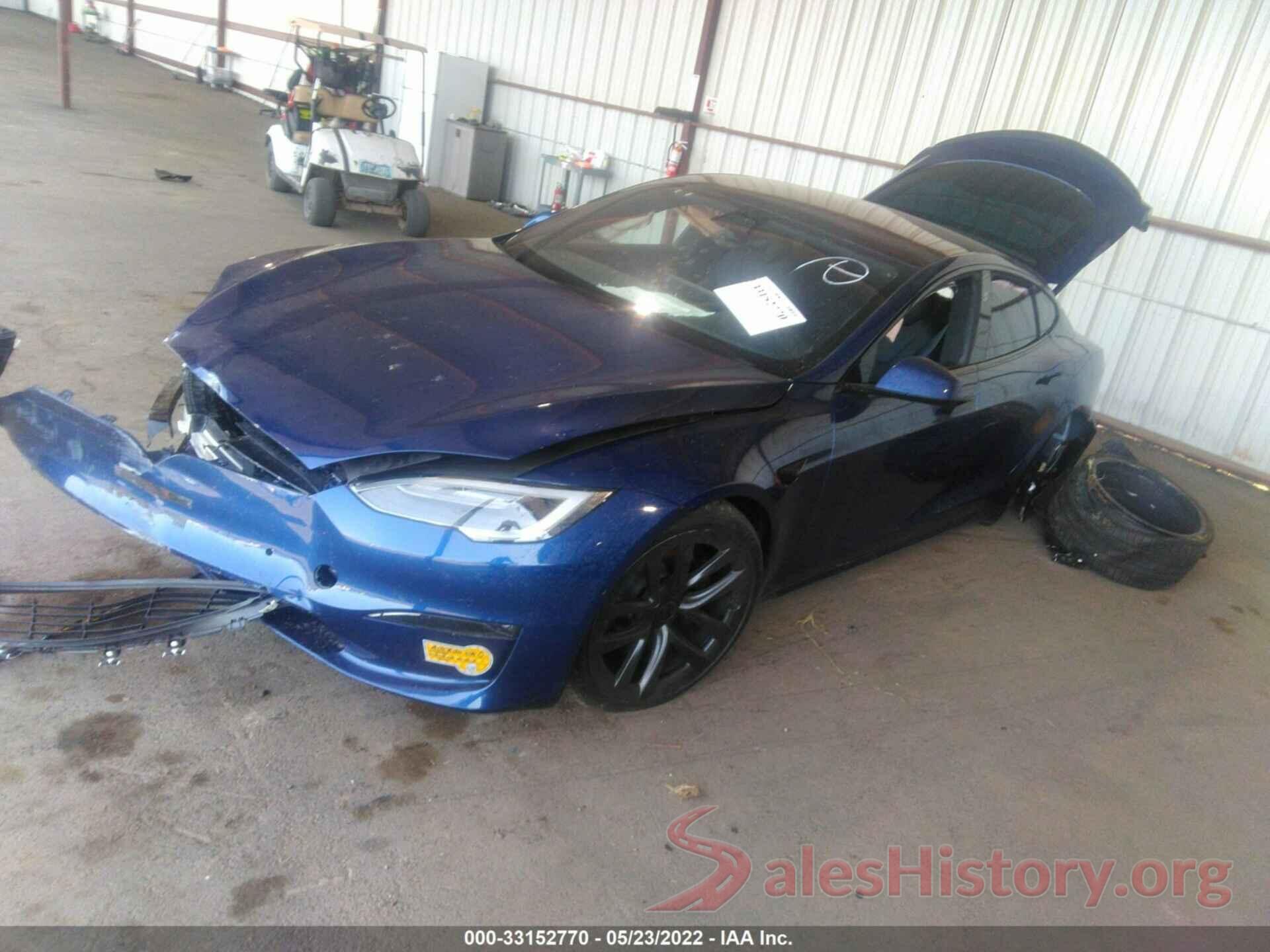 5YJSA1E62MF442763 2021 TESLA MODEL S