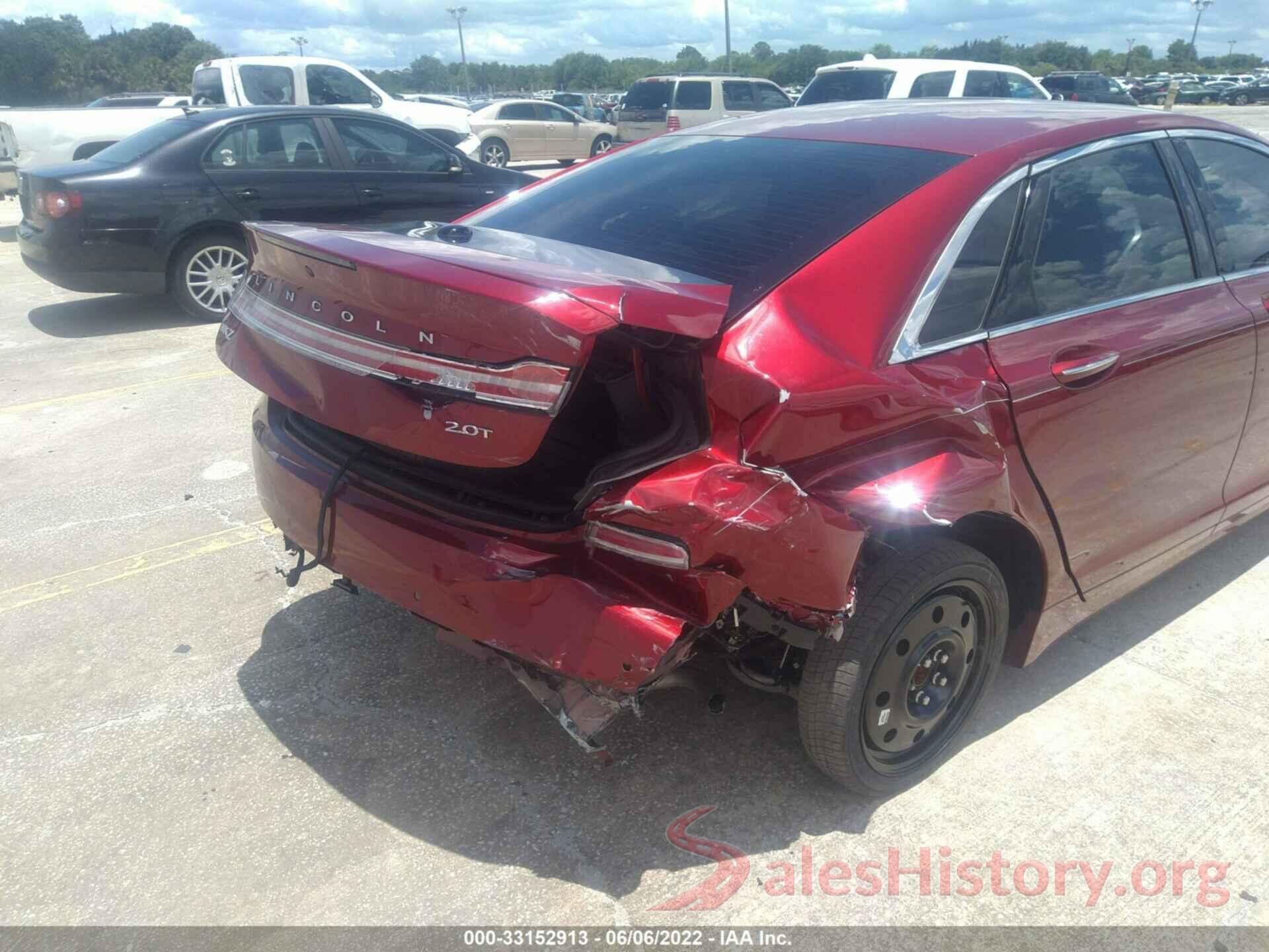 3LN6L5E90JR619376 2018 LINCOLN MKZ