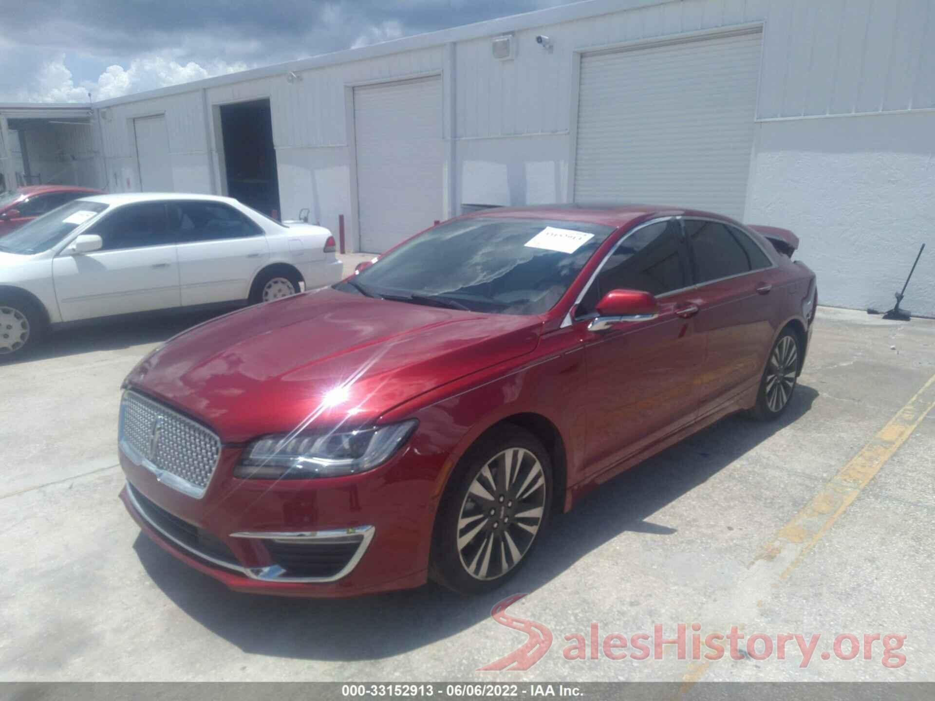 3LN6L5E90JR619376 2018 LINCOLN MKZ