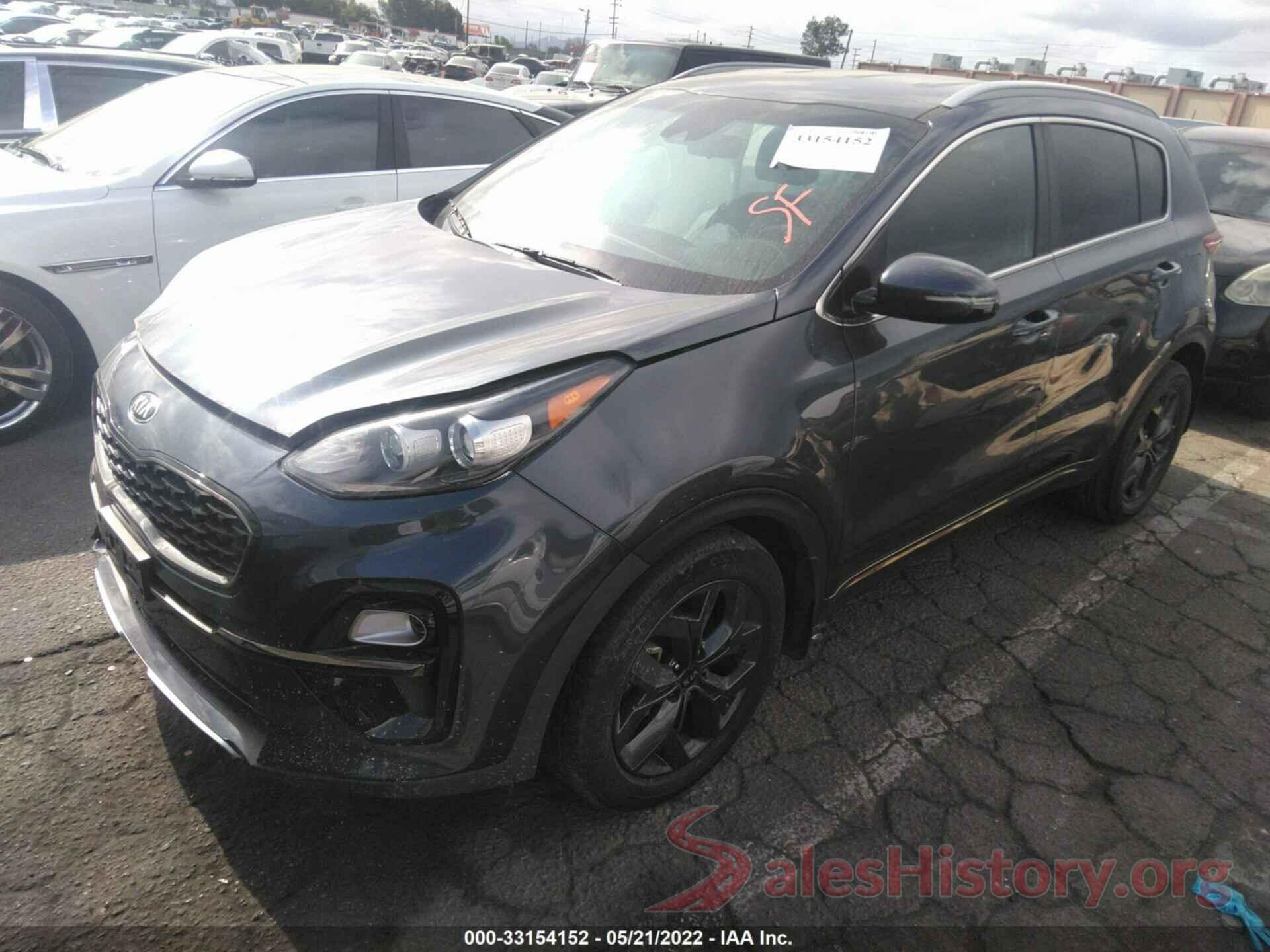 KNDP63AC3L7695674 2020 KIA SPORTAGE