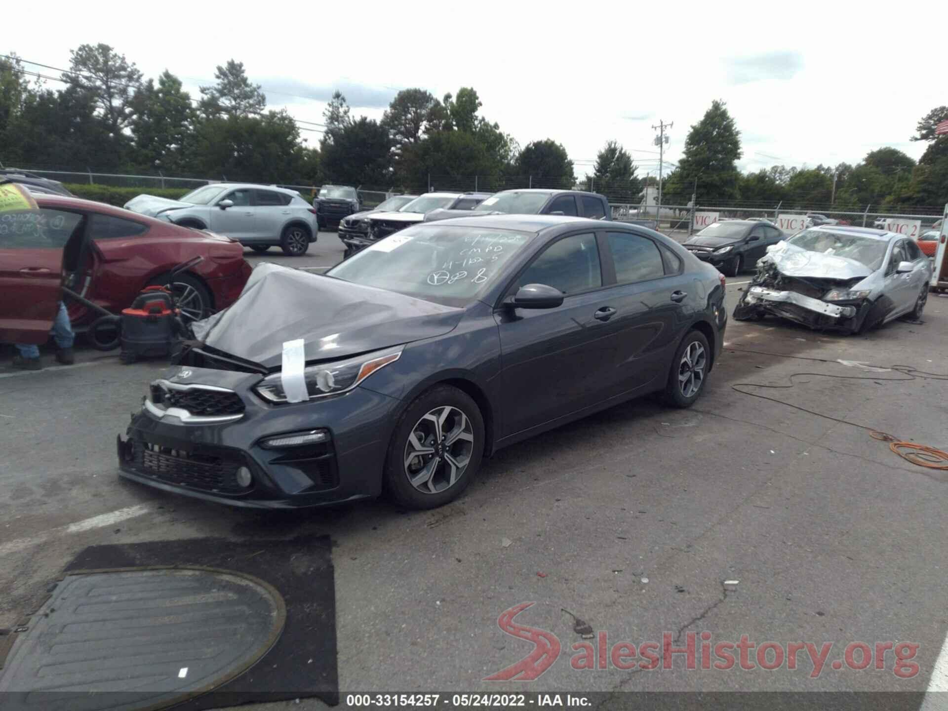 3KPF24AD1KE120252 2019 KIA FORTE