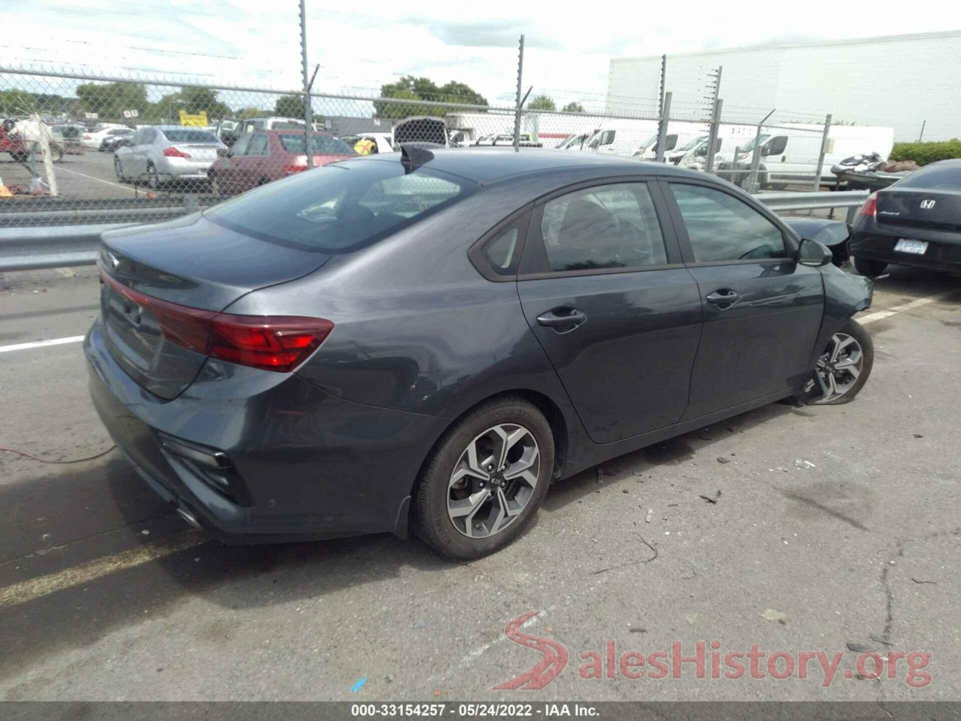 3KPF24AD1KE120252 2019 KIA FORTE