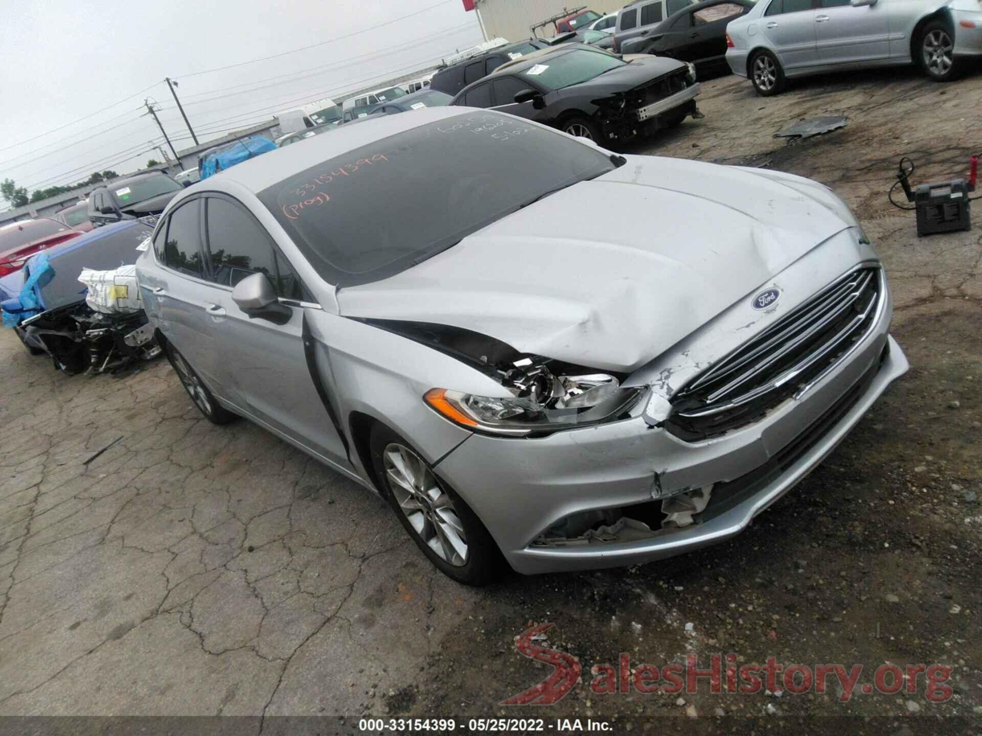 3FA6P0H74HR260250 2017 FORD FUSION