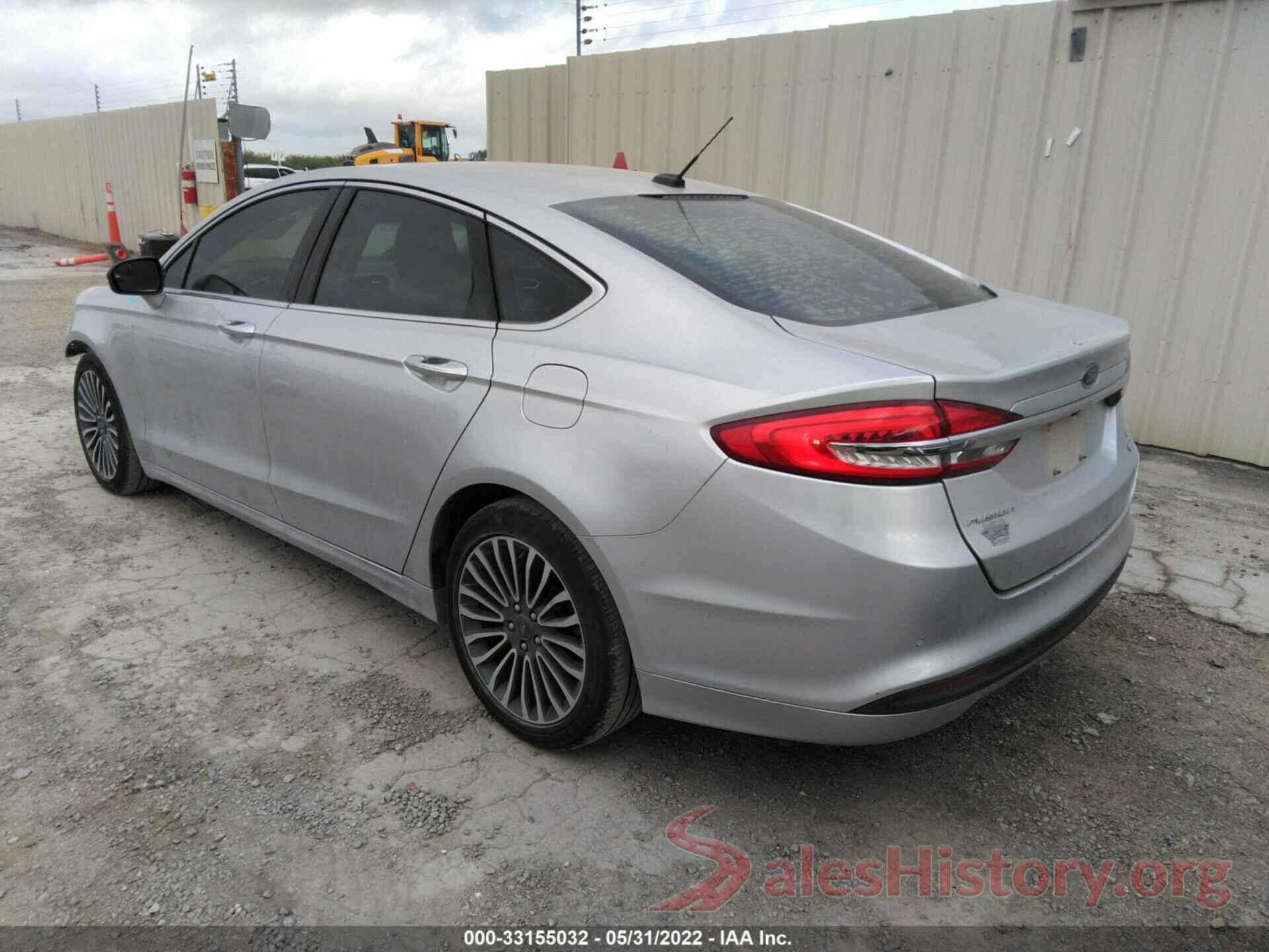 3FA6P0HD6JR127307 2018 FORD FUSION