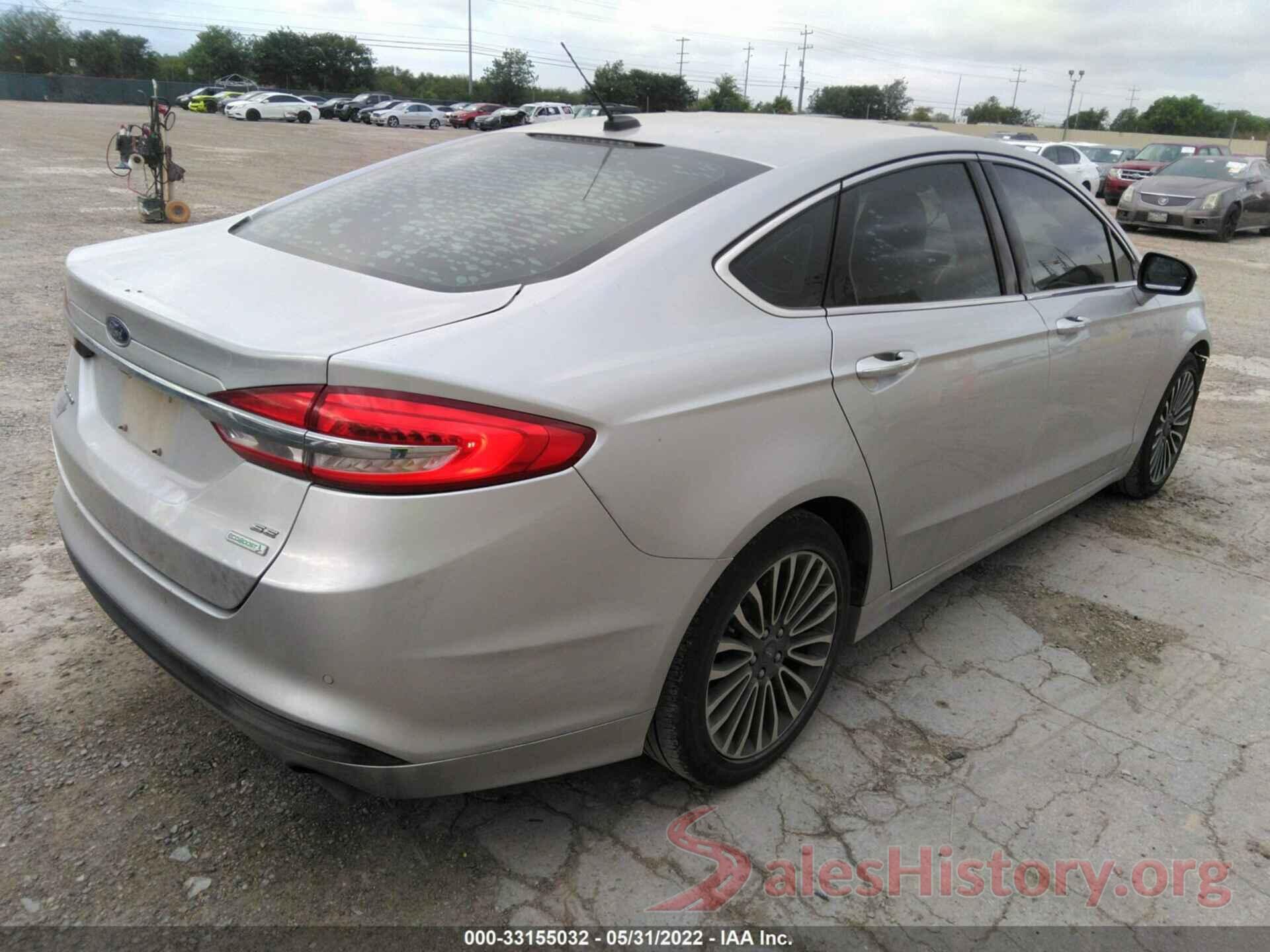 3FA6P0HD6JR127307 2018 FORD FUSION