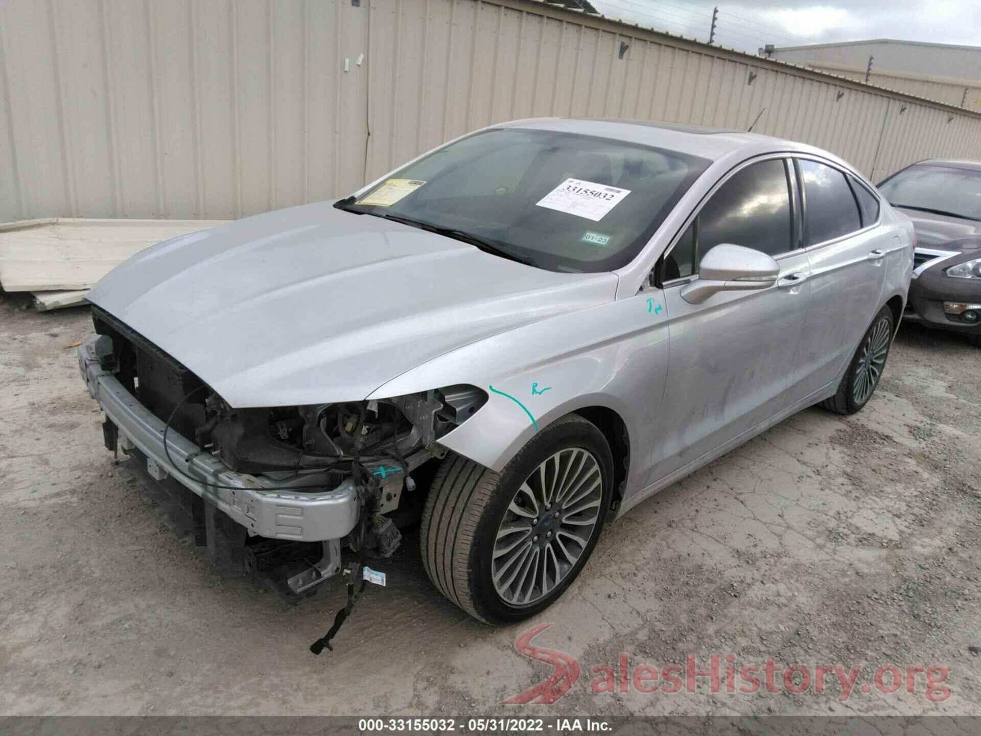 3FA6P0HD6JR127307 2018 FORD FUSION