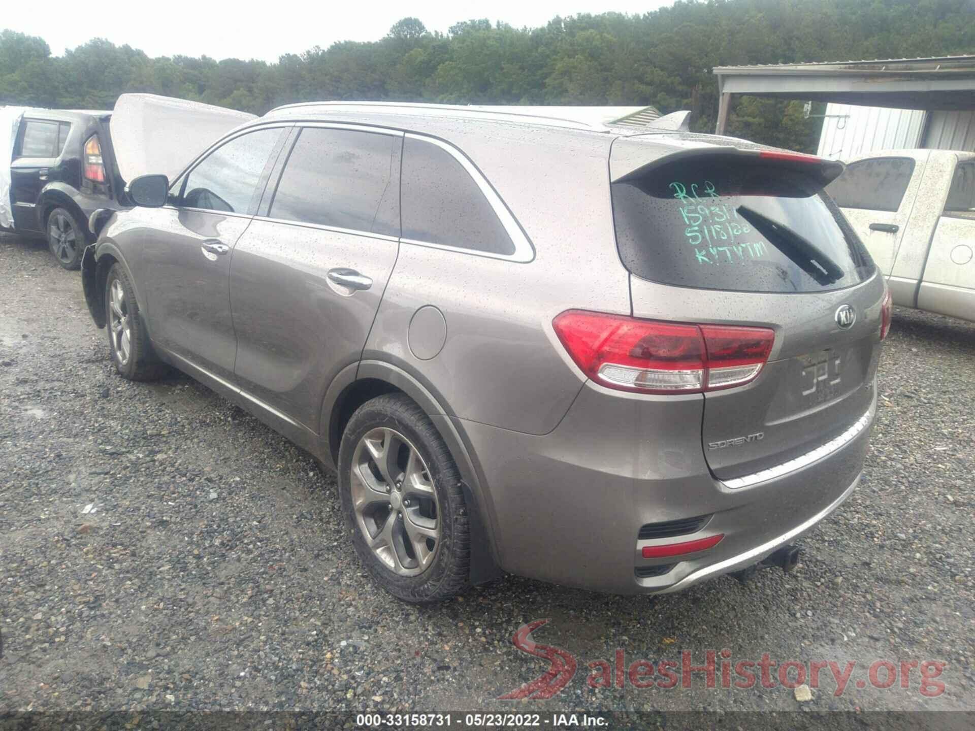 5XYPK4A51HG303966 2017 KIA SORENTO