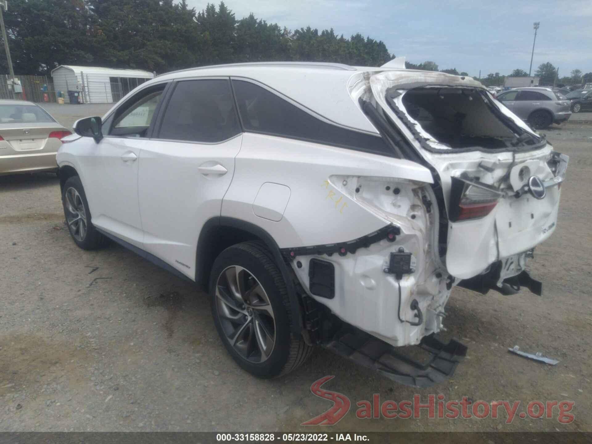 JTJDGKCA5J2004643 2018 LEXUS RX