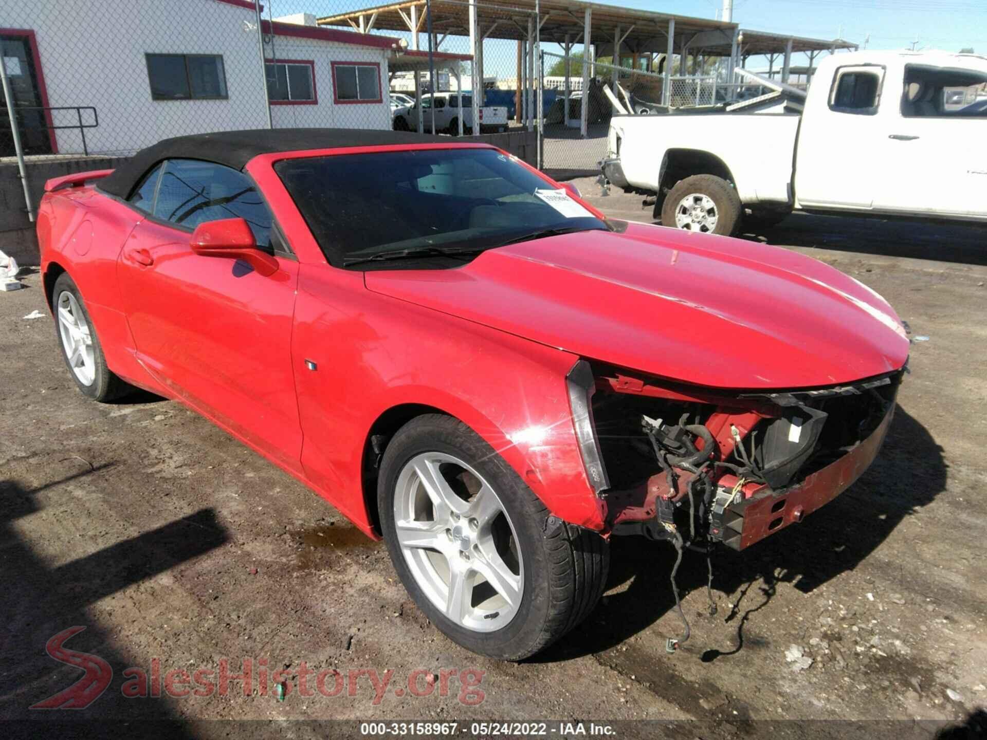 1G1FB3DS3K0132828 2019 CHEVROLET CAMARO