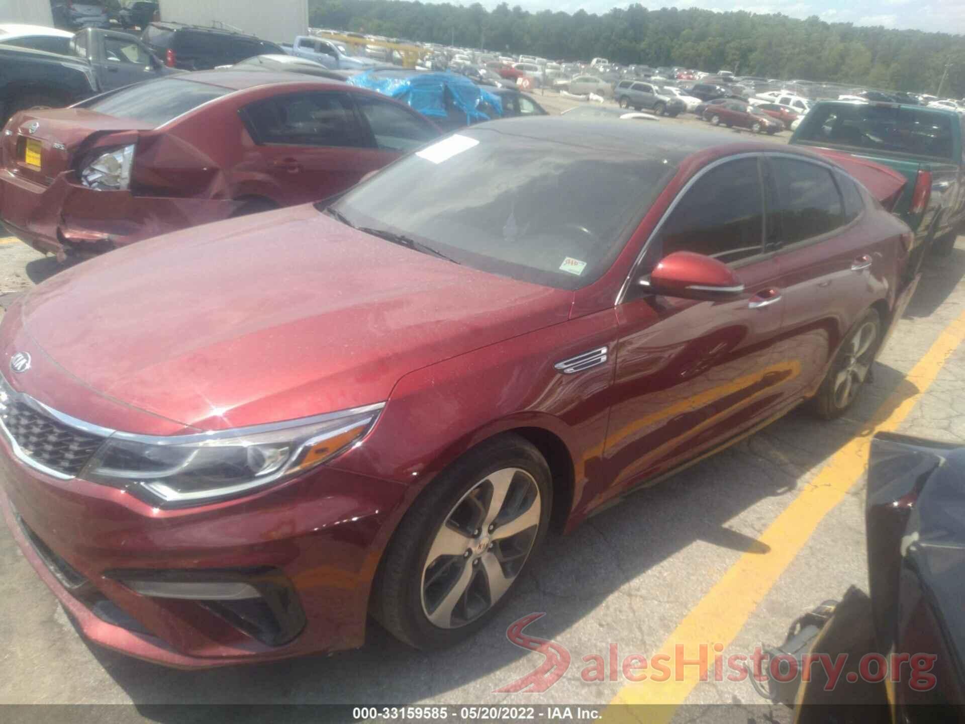 5XXGT4L35KG360143 2019 KIA OPTIMA