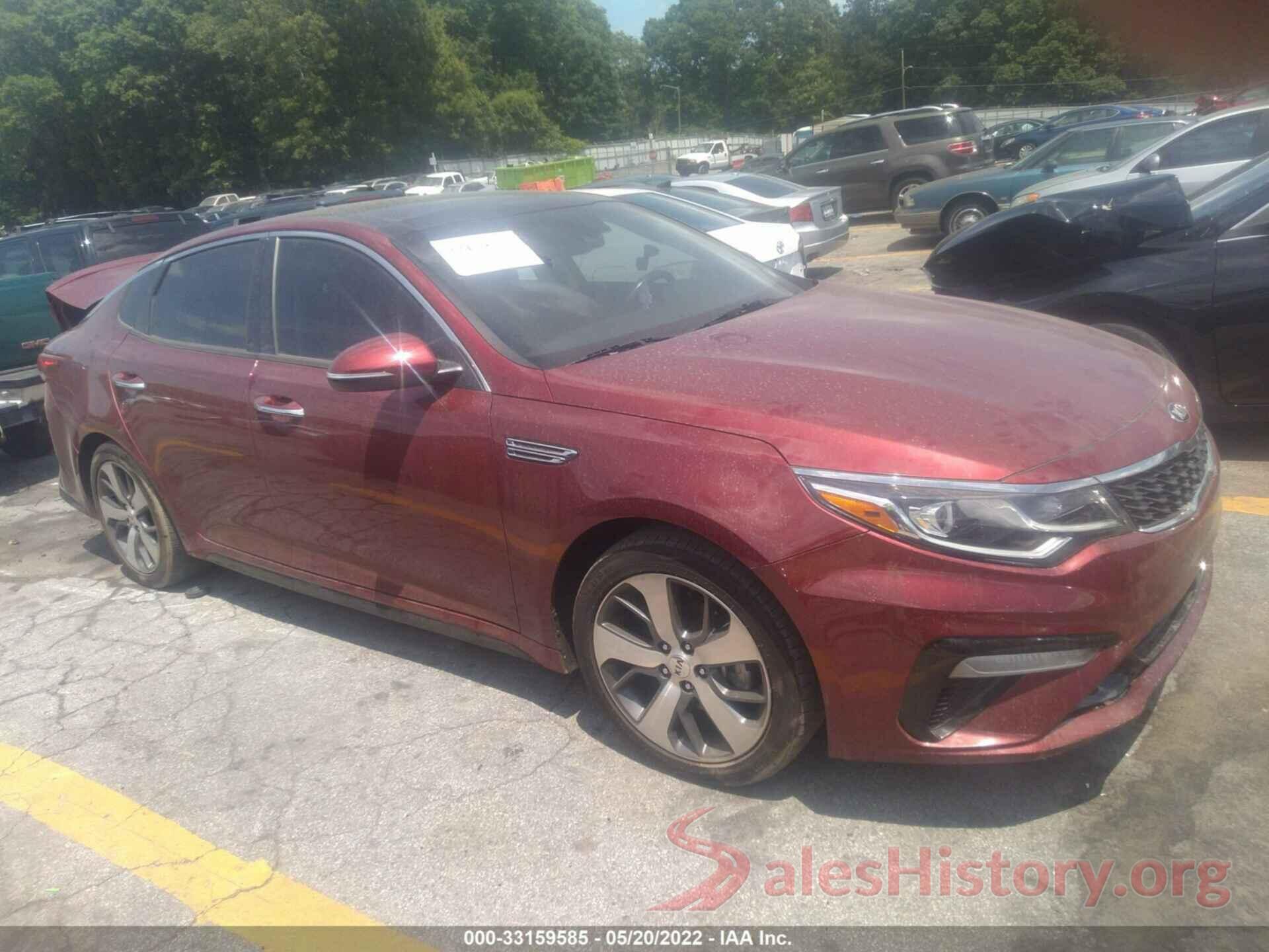 5XXGT4L35KG360143 2019 KIA OPTIMA