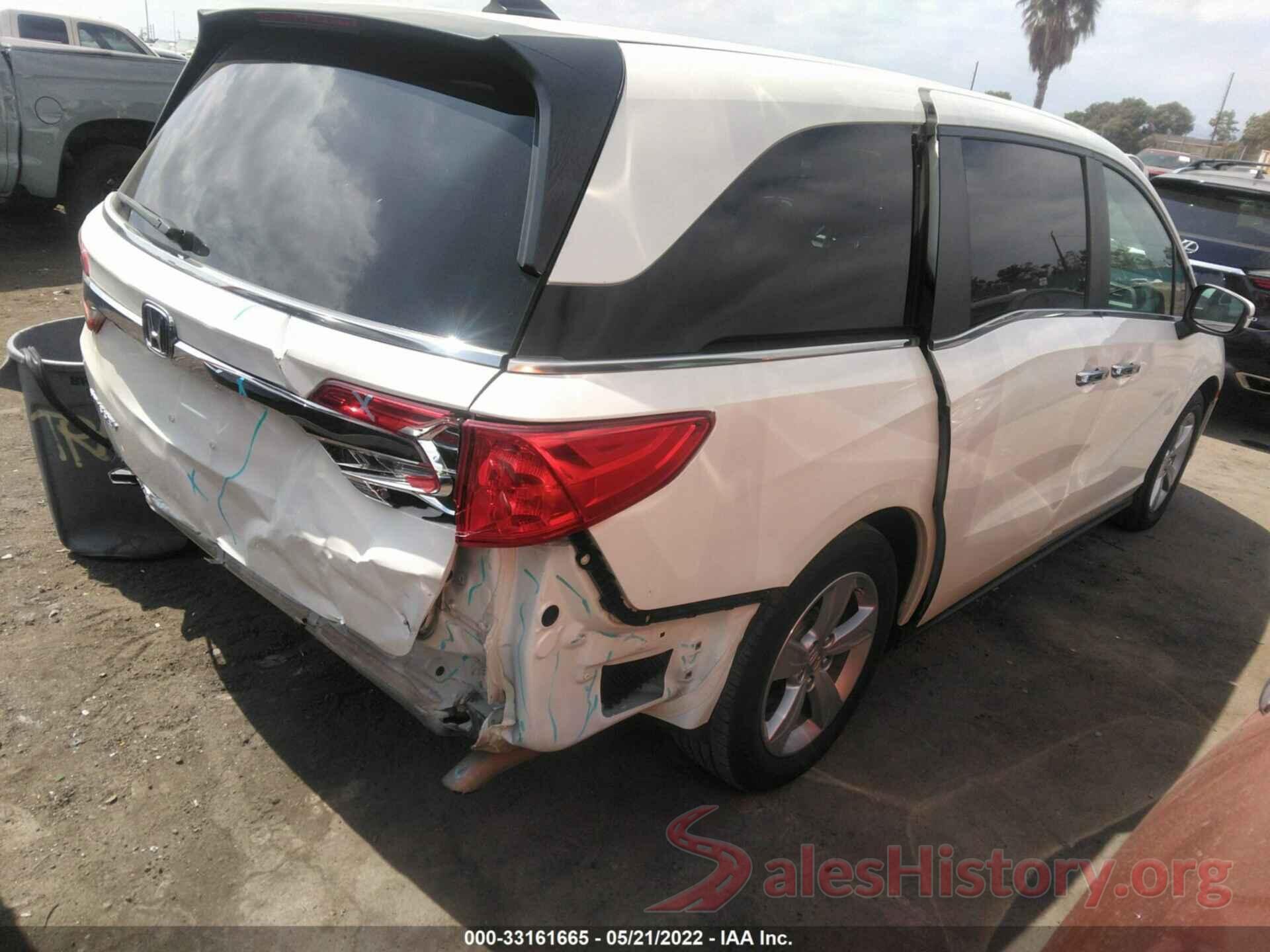 5FNRL6H75KB098286 2019 HONDA ODYSSEY