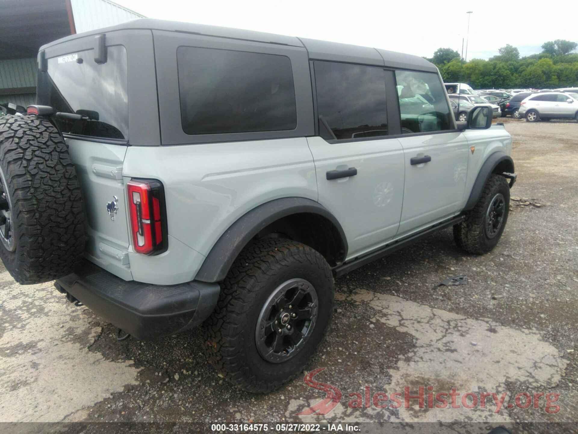 1FMEE5DH5MLB00275 2021 FORD BRONCO